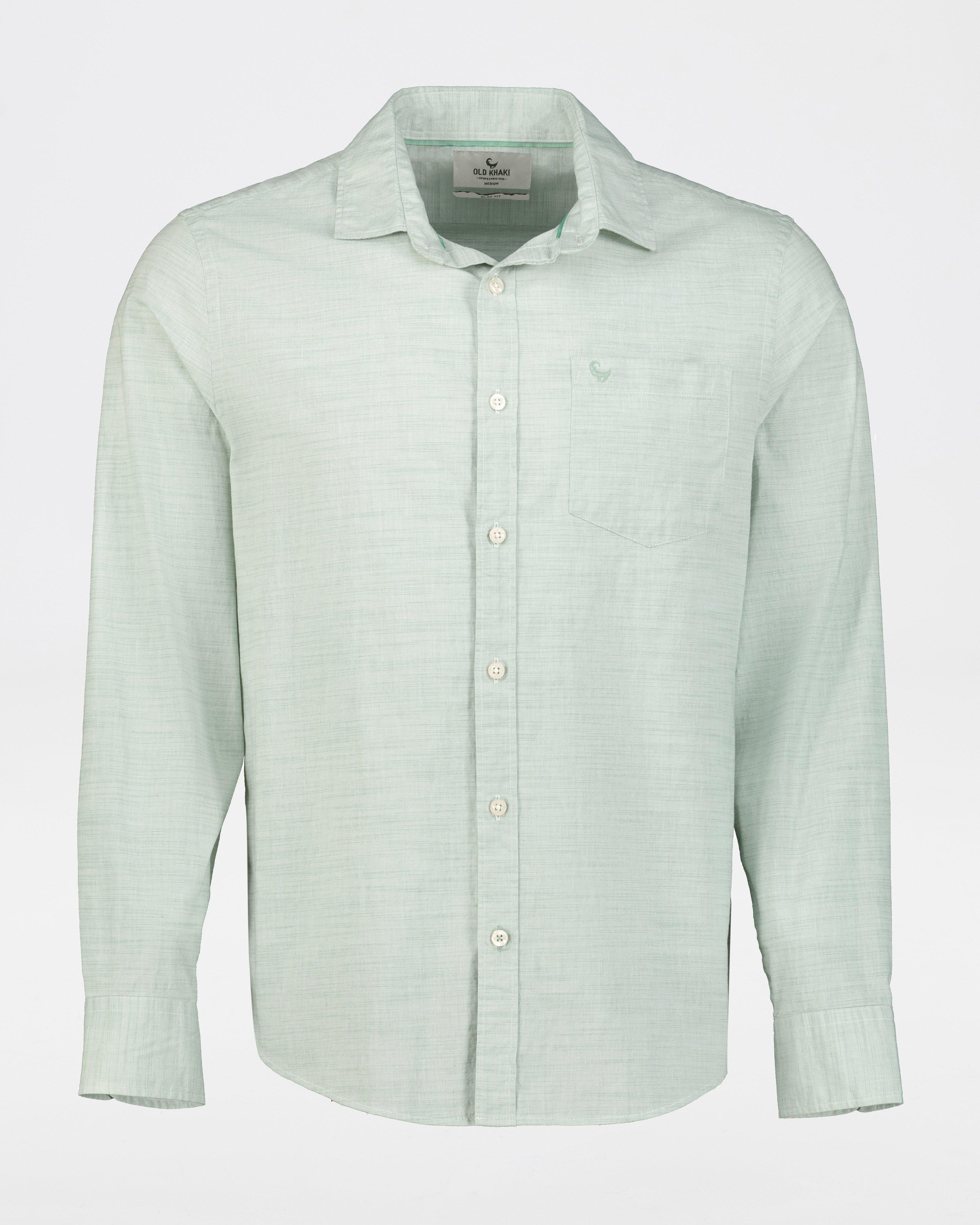Men's James Slim Fit Shirt -  Green