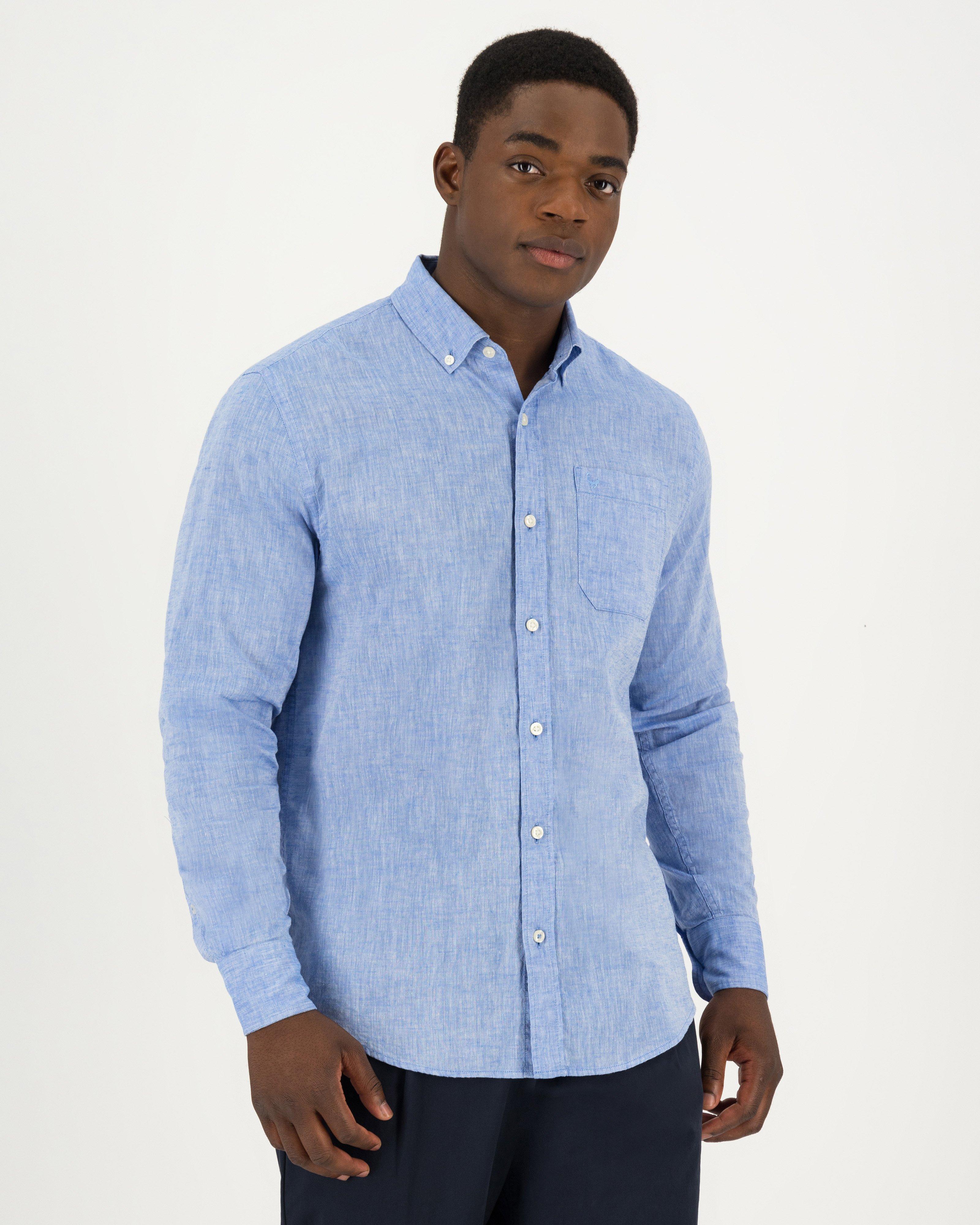 Men's Presley Regular Fit Shirt -  Blue