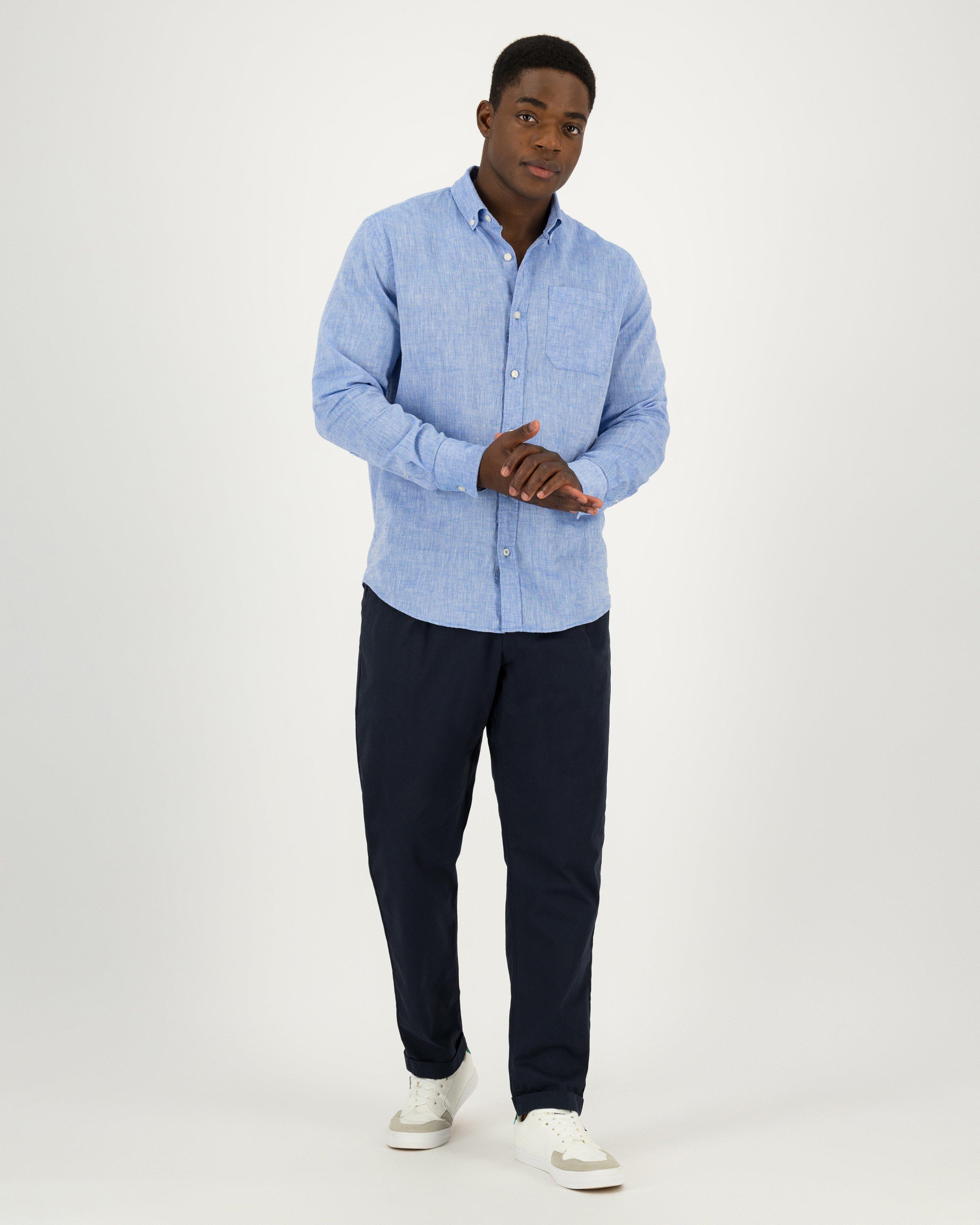 Men's Presley Regular Fit Shirt -  Blue