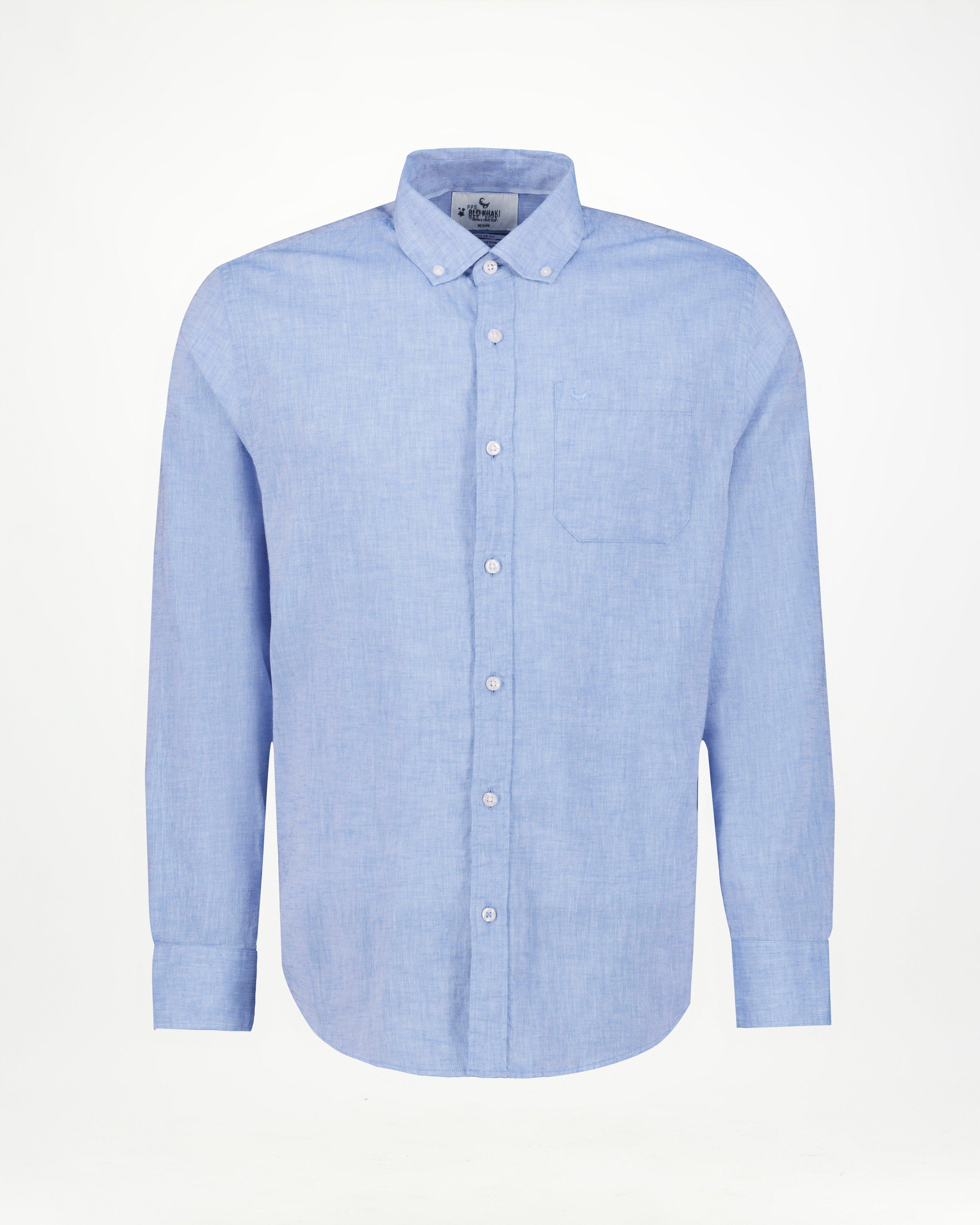 Men's Presley Regular Fit Shirt -  Blue