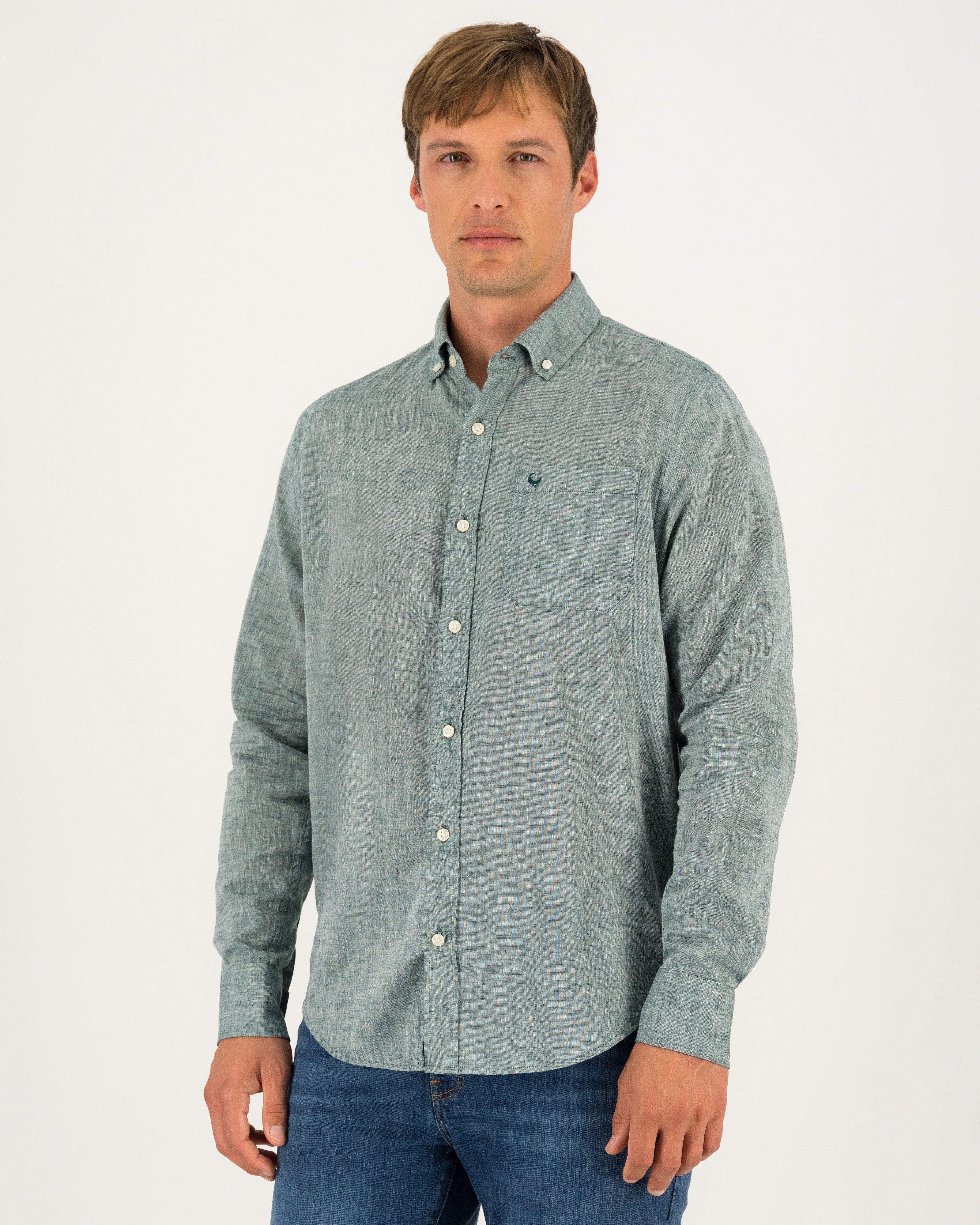 Men's Presley Regular Fit Shirt -  Green