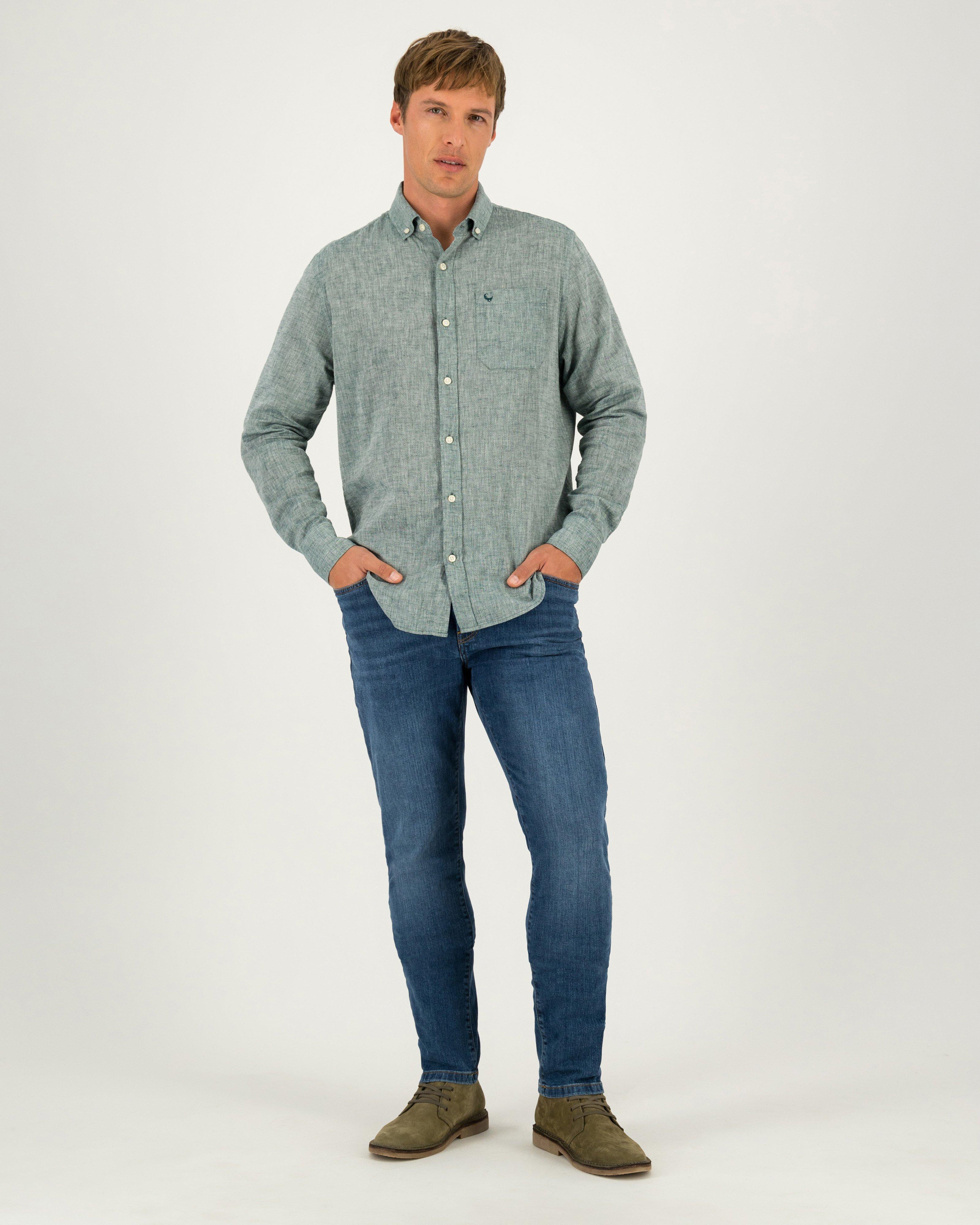 Men's Presley Regular Fit Shirt -  Green