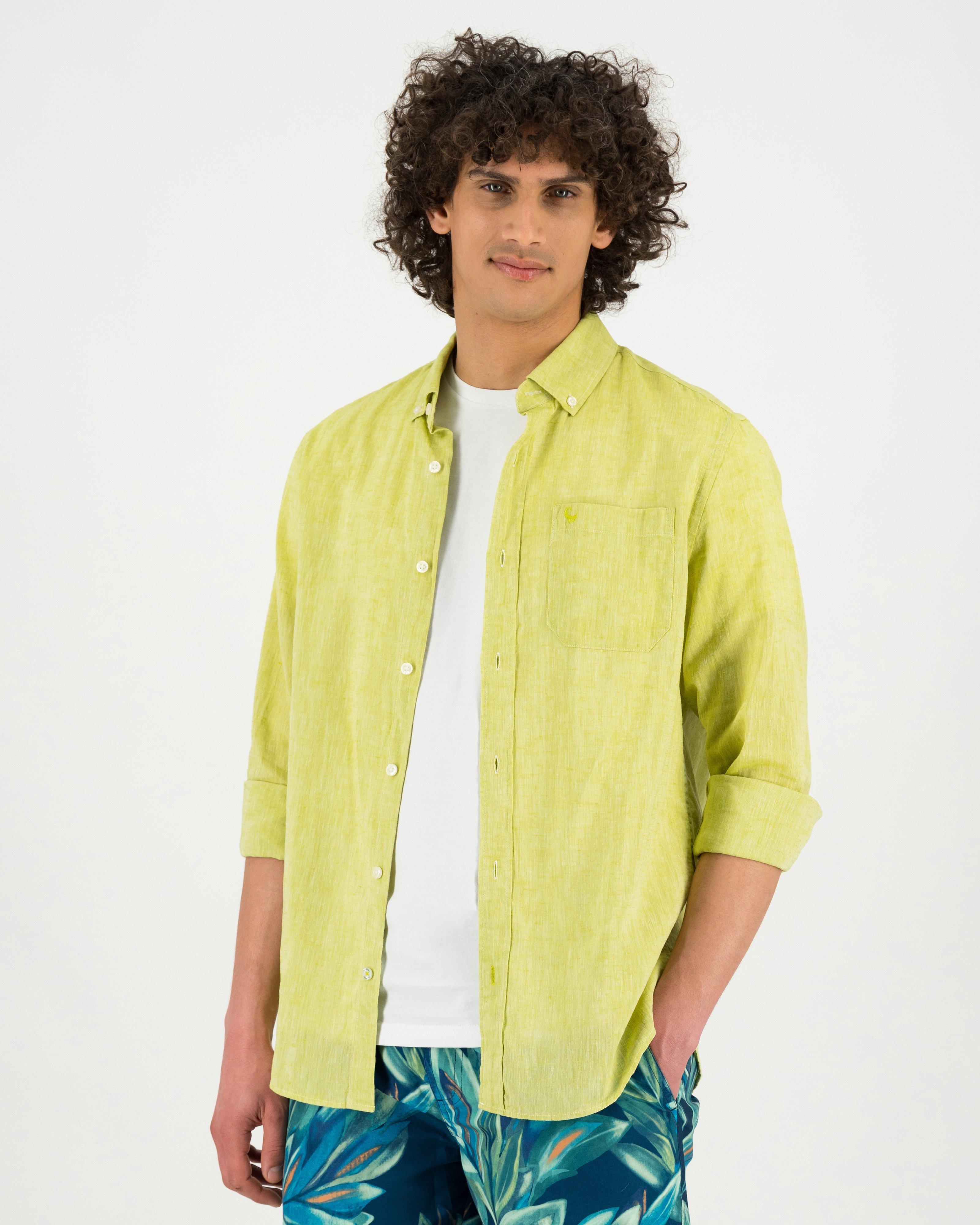 Men's Presley Regular Fit Shirt -  Light Green