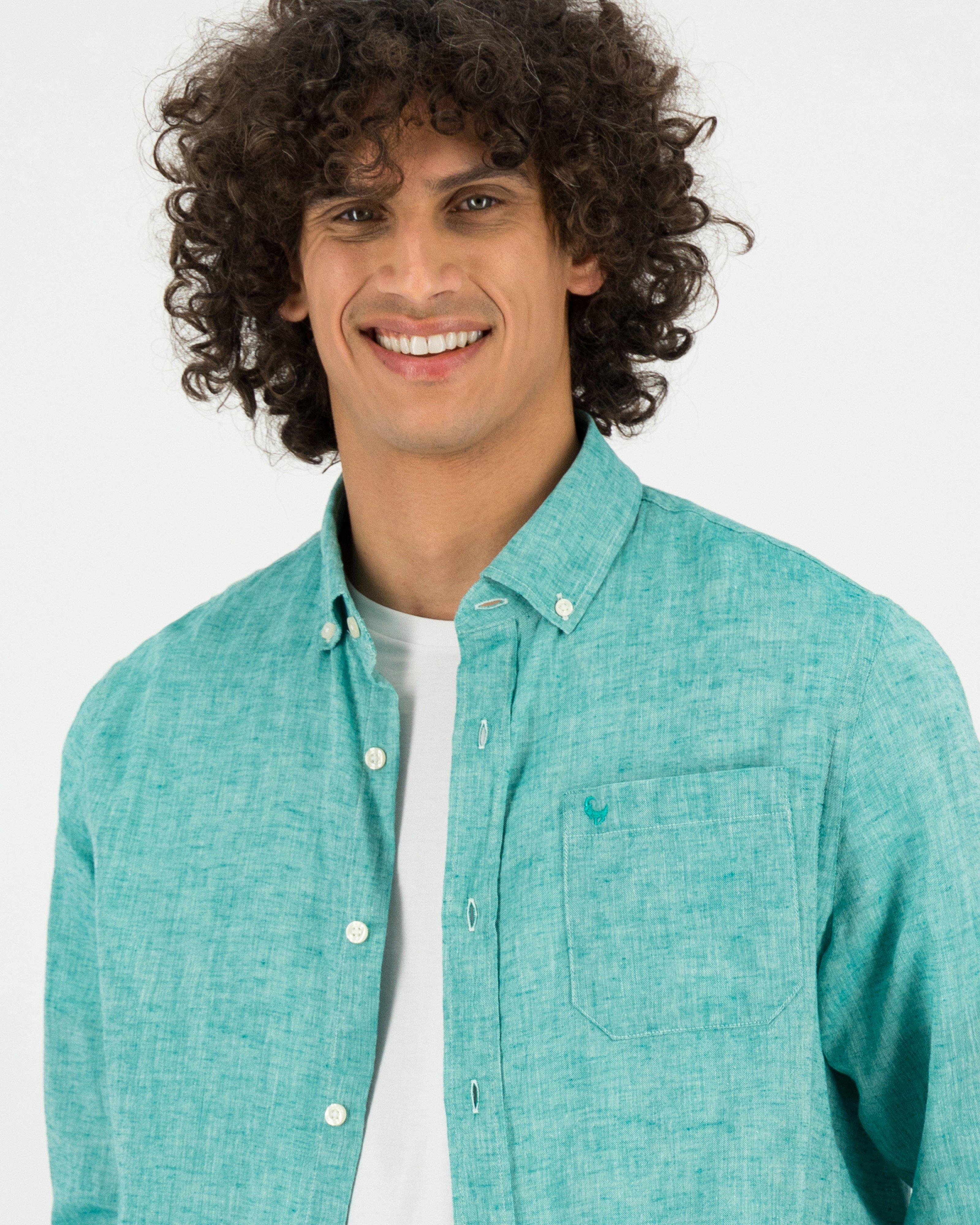 Men's Presley Regular Fit Shirt -  Jade