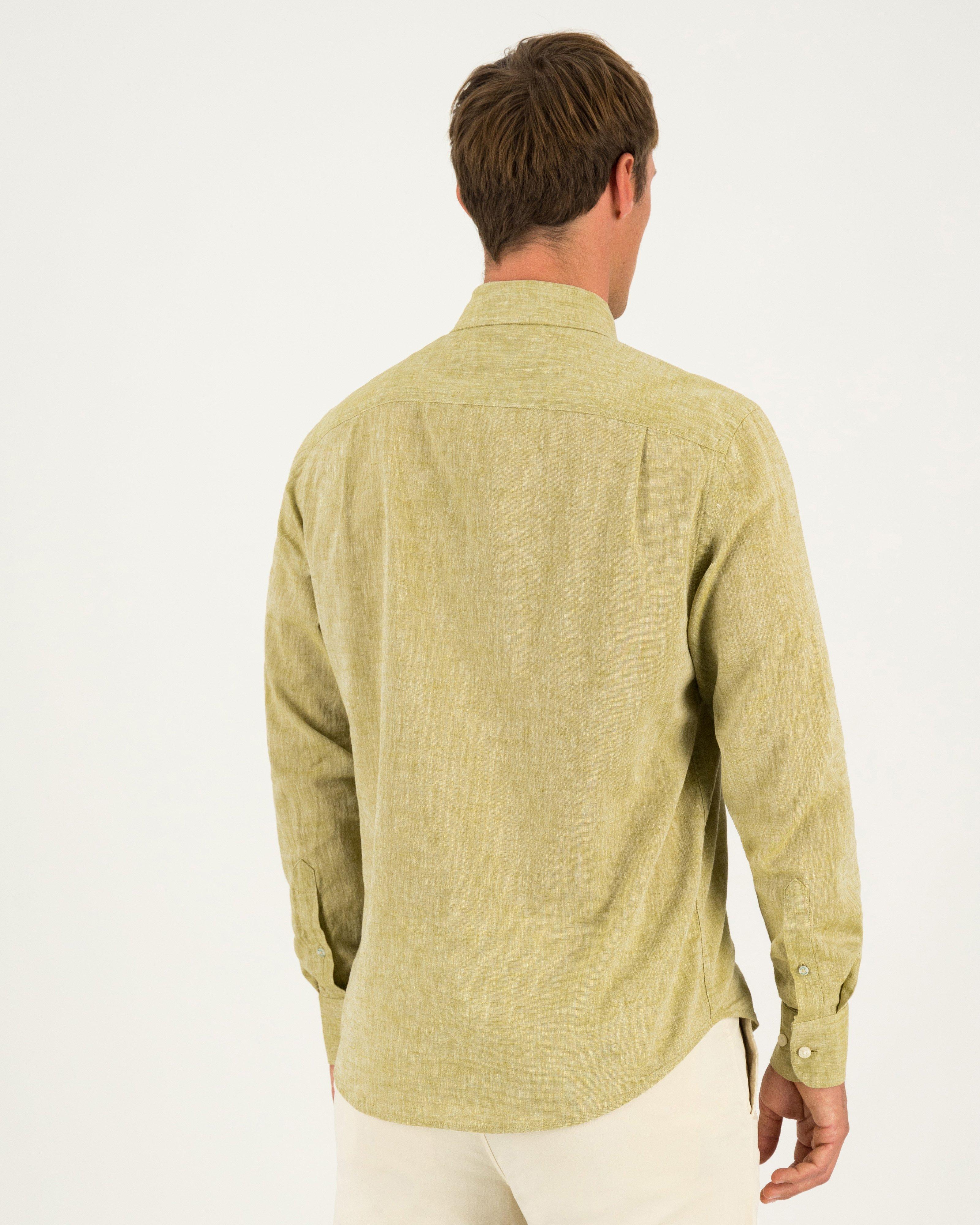 Men's Presley Regular Fit Shirt -  Chartreuse