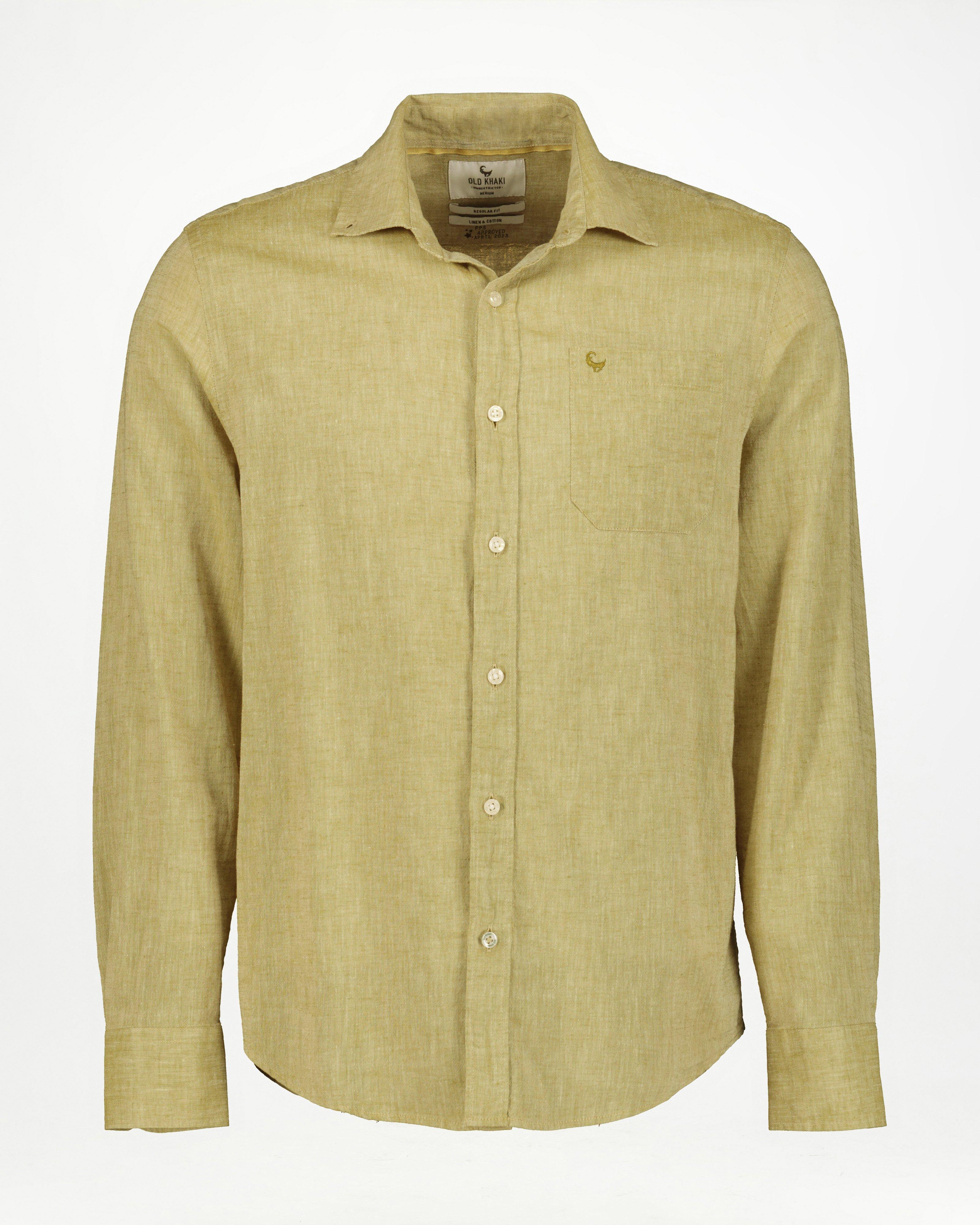 Men's Presley Regular Fit Shirt -  Chartreuse