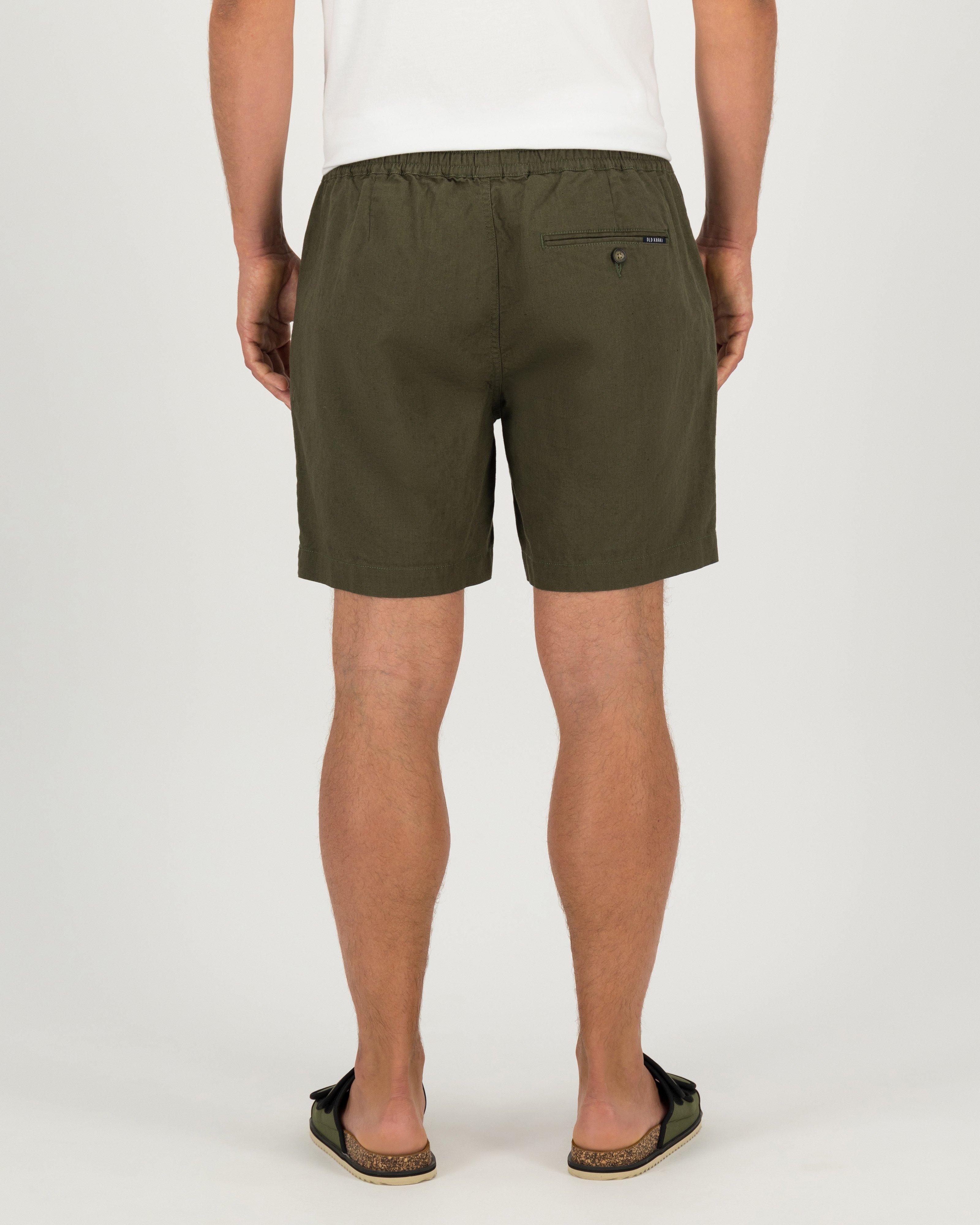 Old Khaki Men's Hux Linen Shorts Cape Union Mart