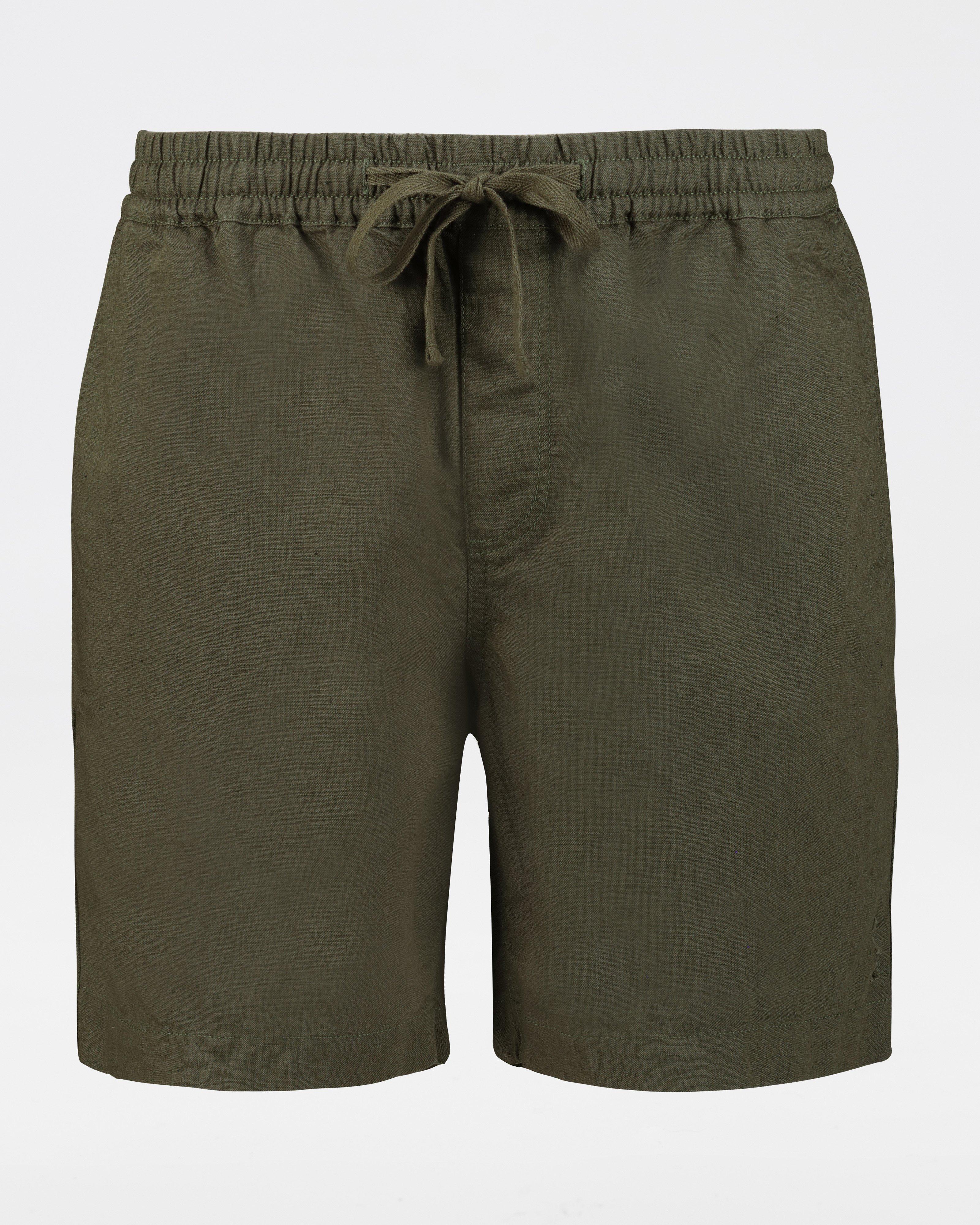 Old Khaki Men's Hux Linen Shorts Cape Union Mart
