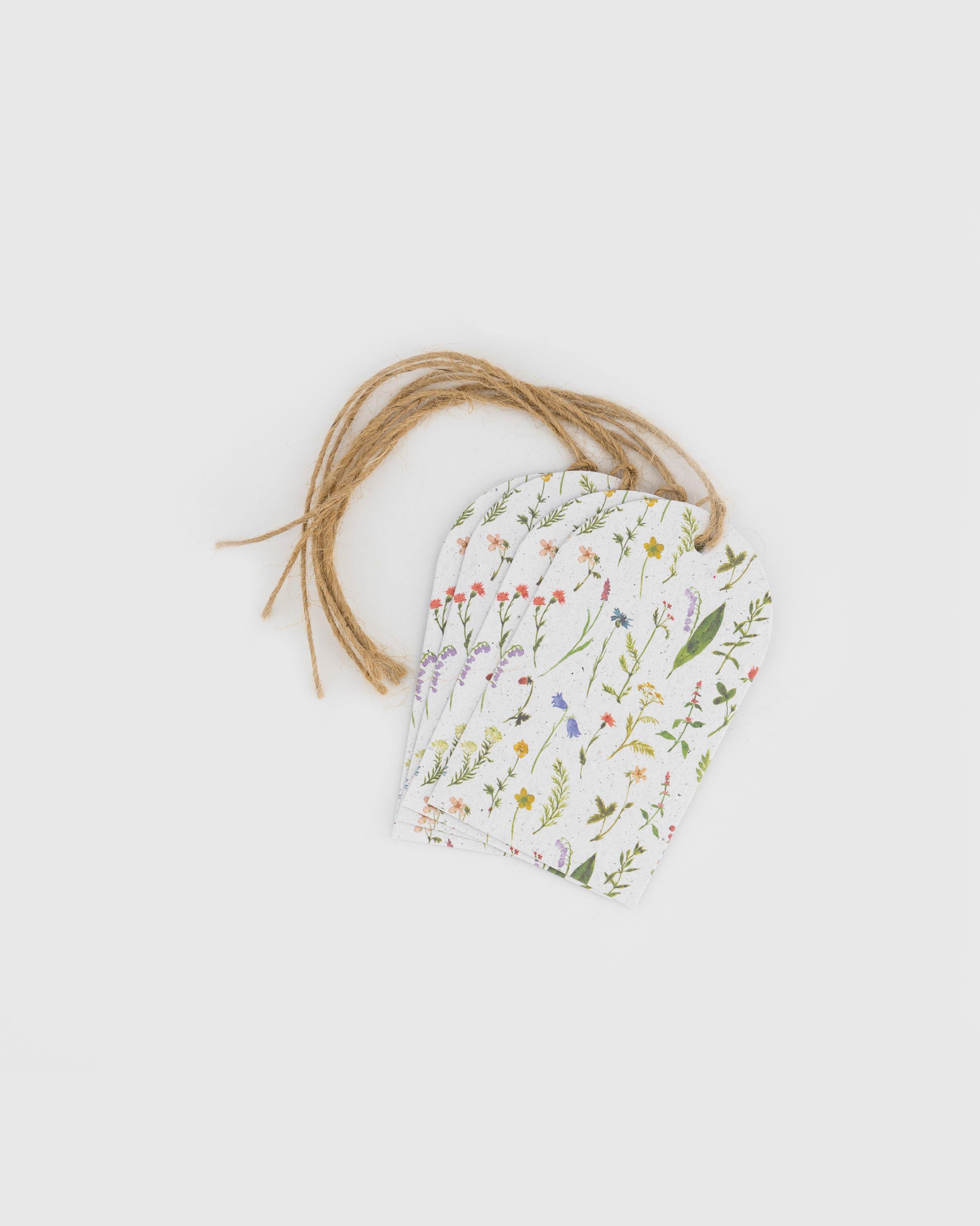 Wild Flowers Gift Tags -  Assorted