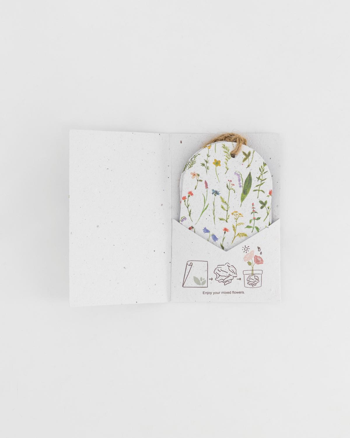 Wild Flowers Gift Tags -  Assorted