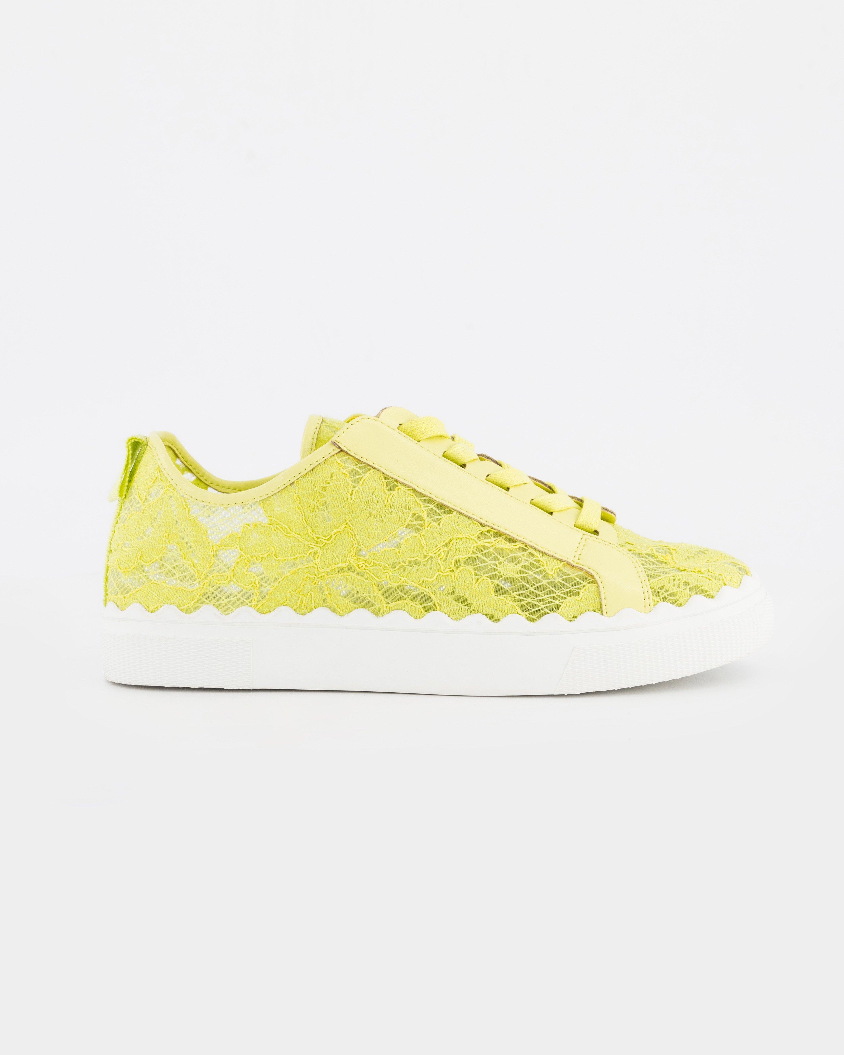 Quinn Lace Sneaker -  Light Green