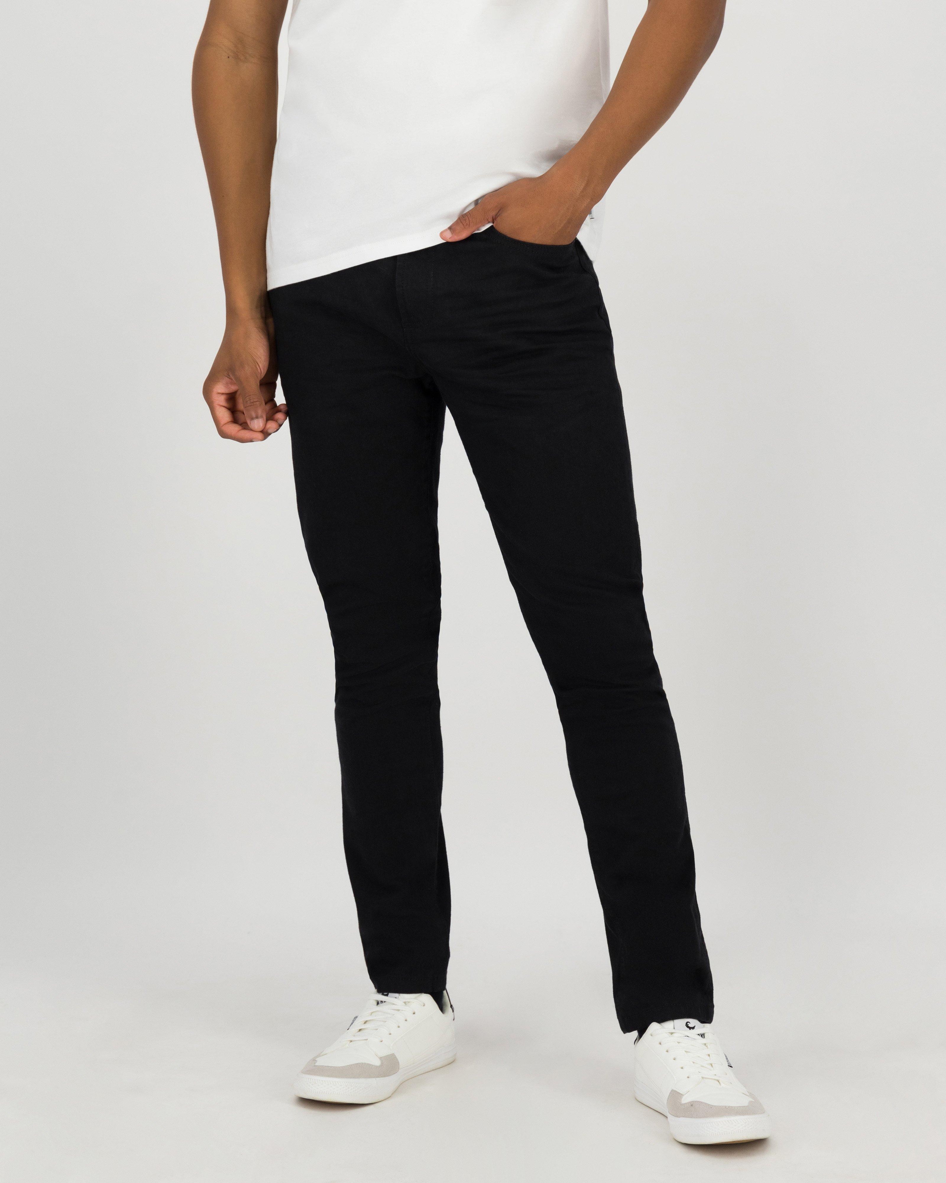 Black best sale skinny khakis