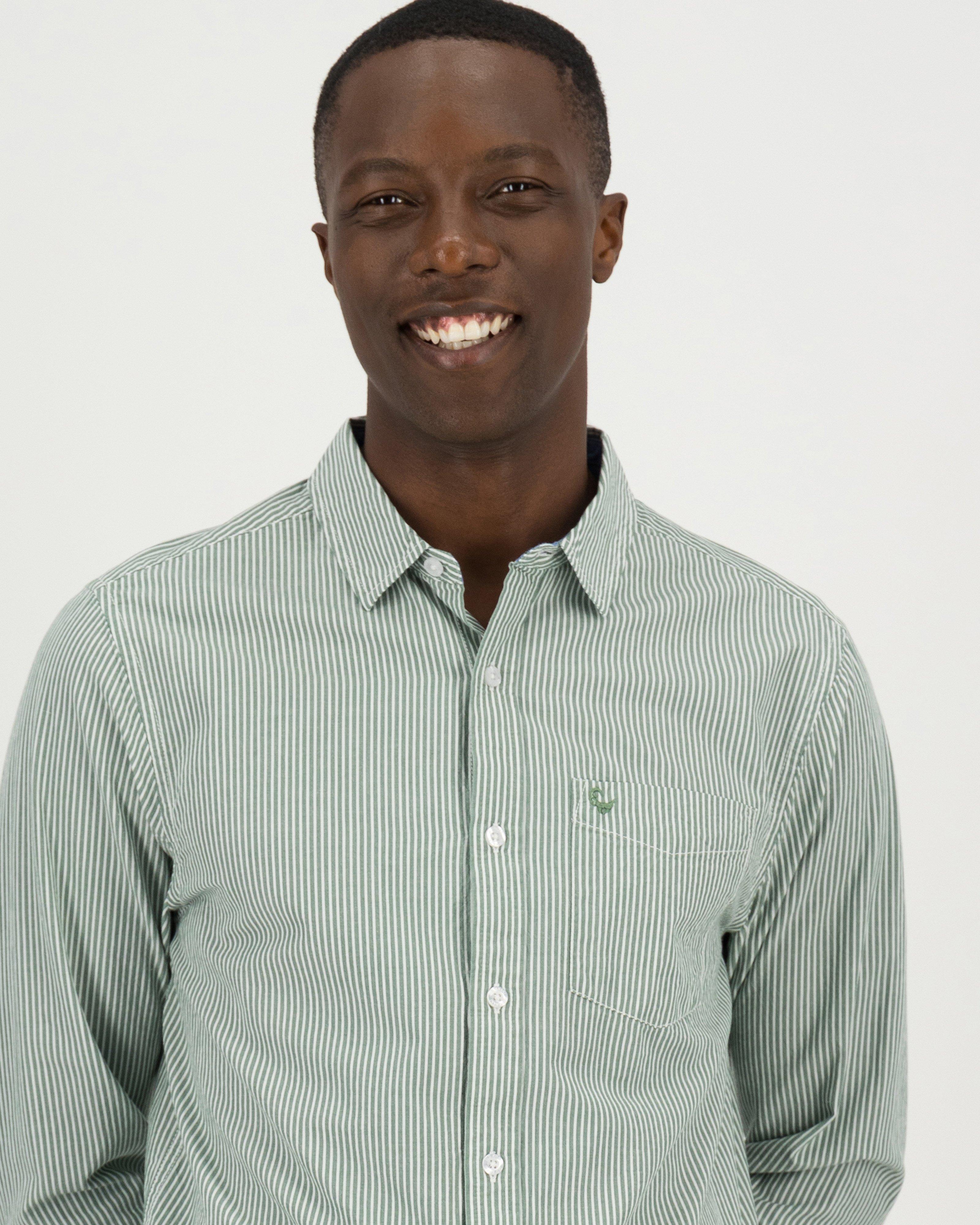 Men's Judo Slim Fit Shirt Old Khaki