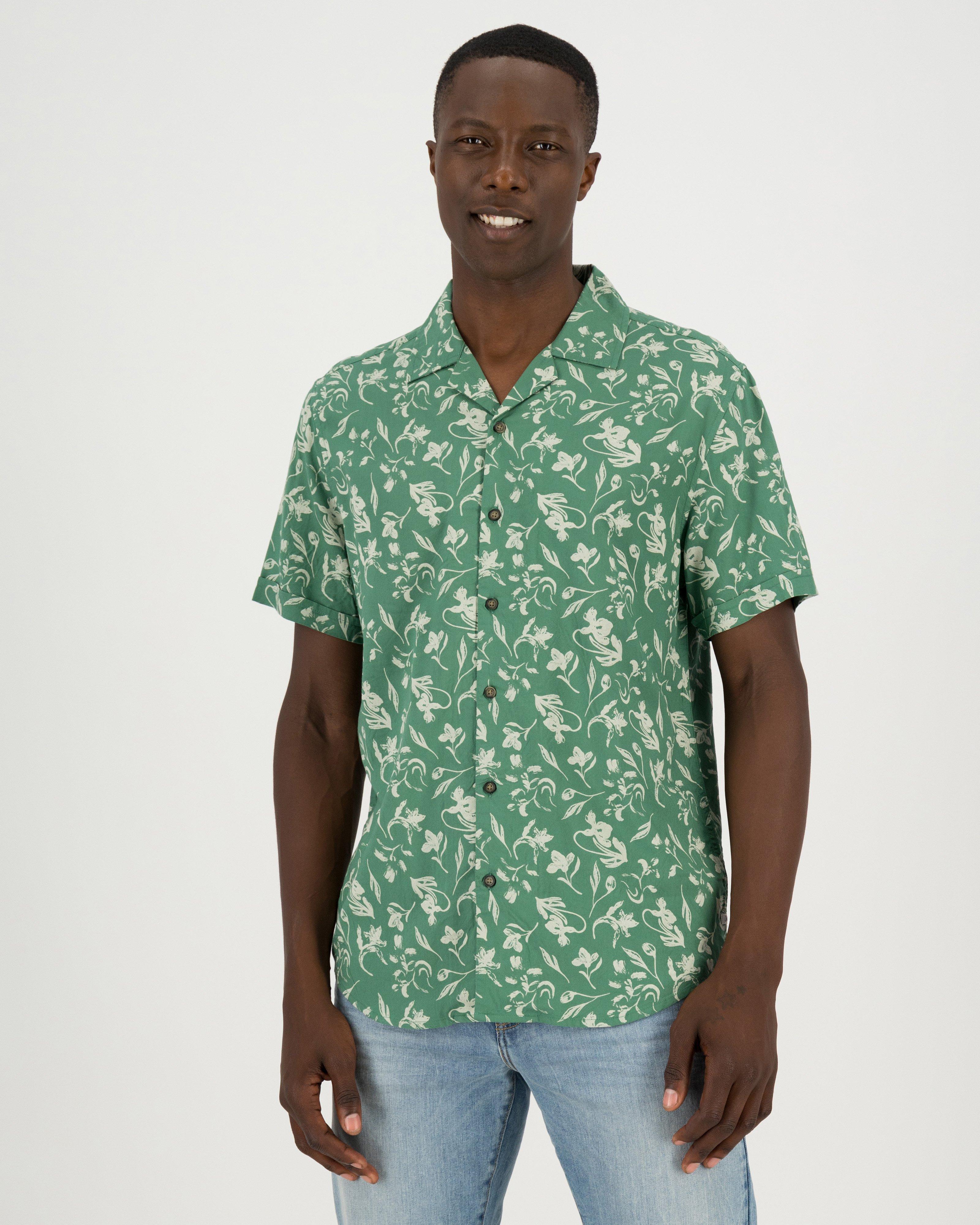 Men's Taylor Regular Fit Shirt -  Green