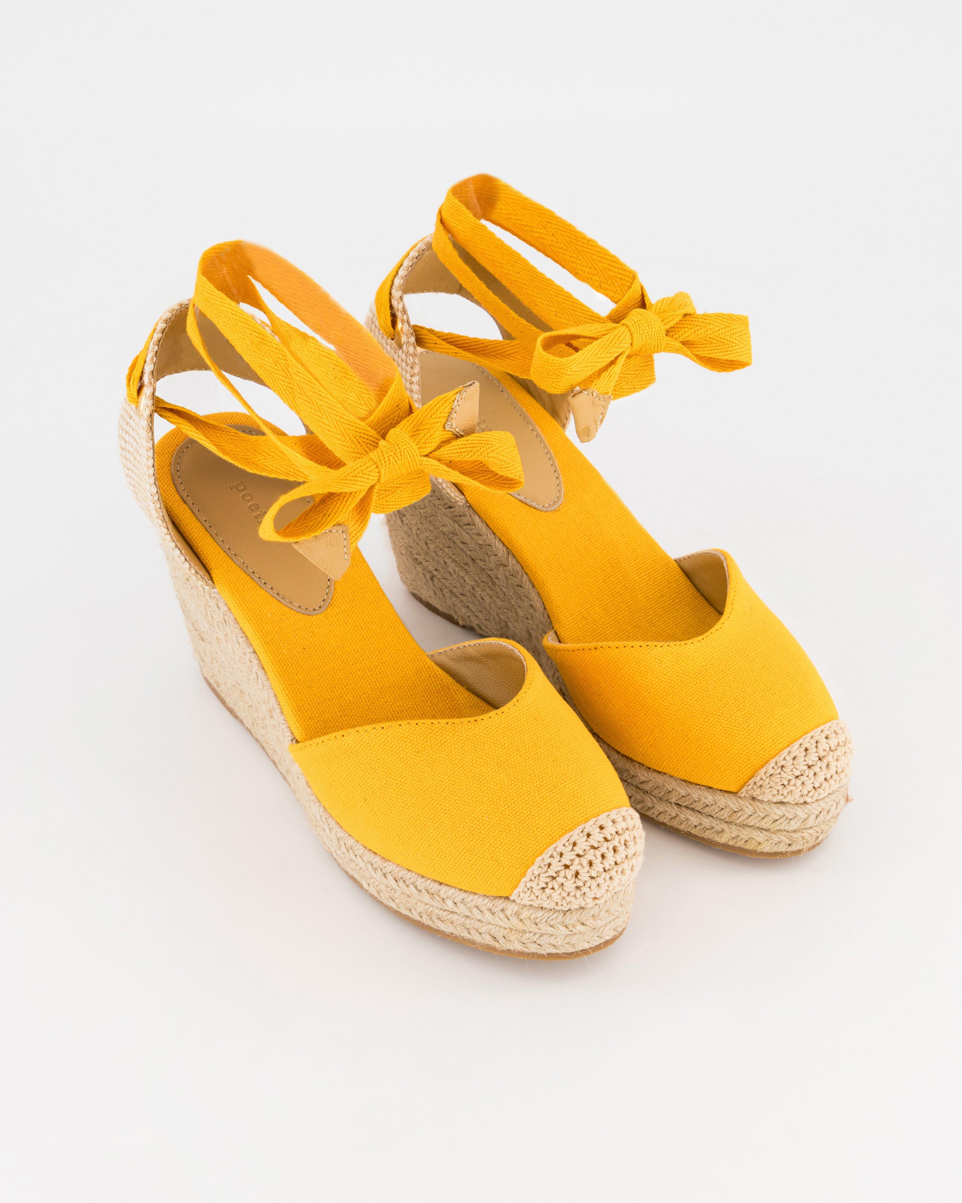 Lisa Wedge Shoe -  Orange