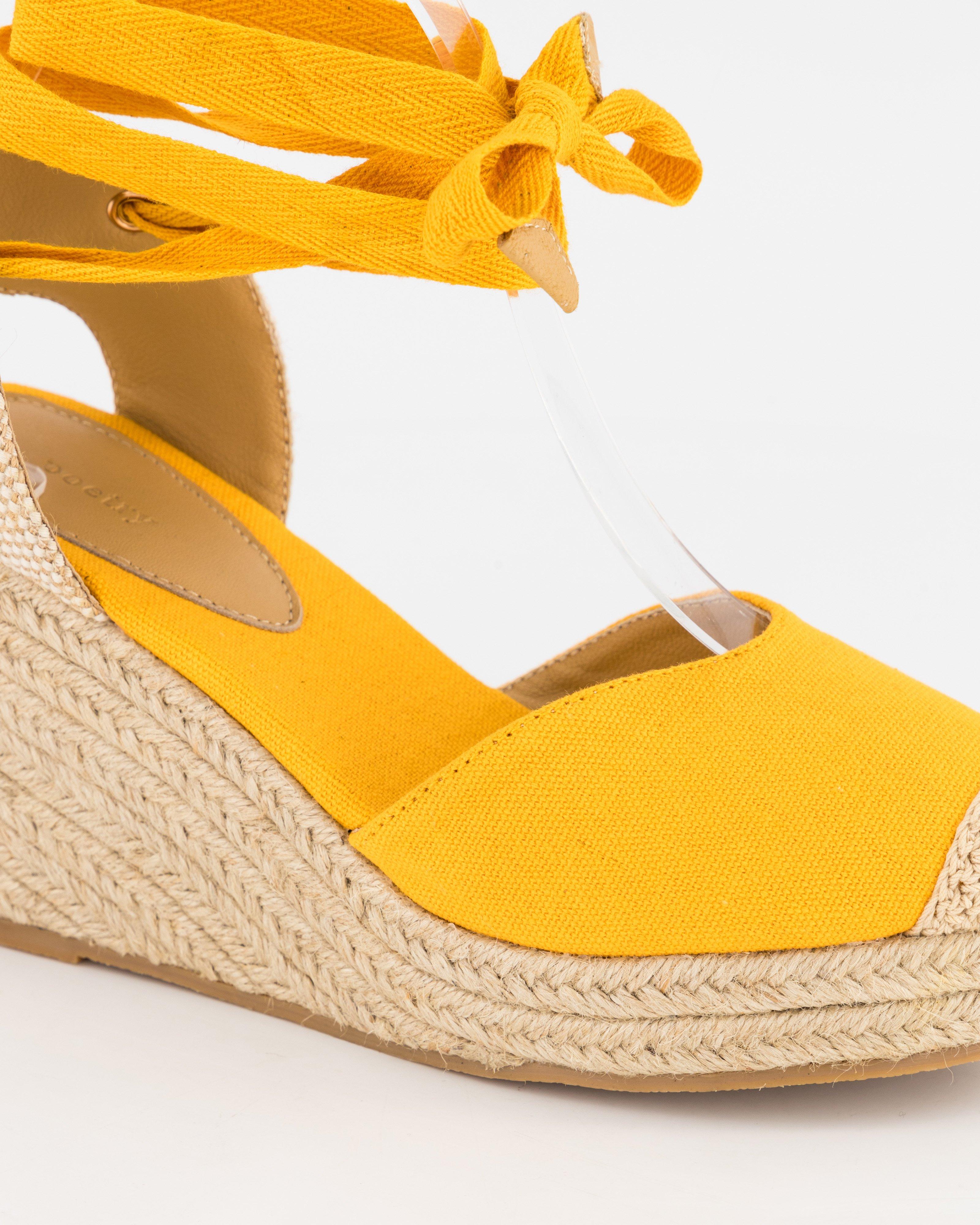 Lisa Wedge Shoe -  Orange