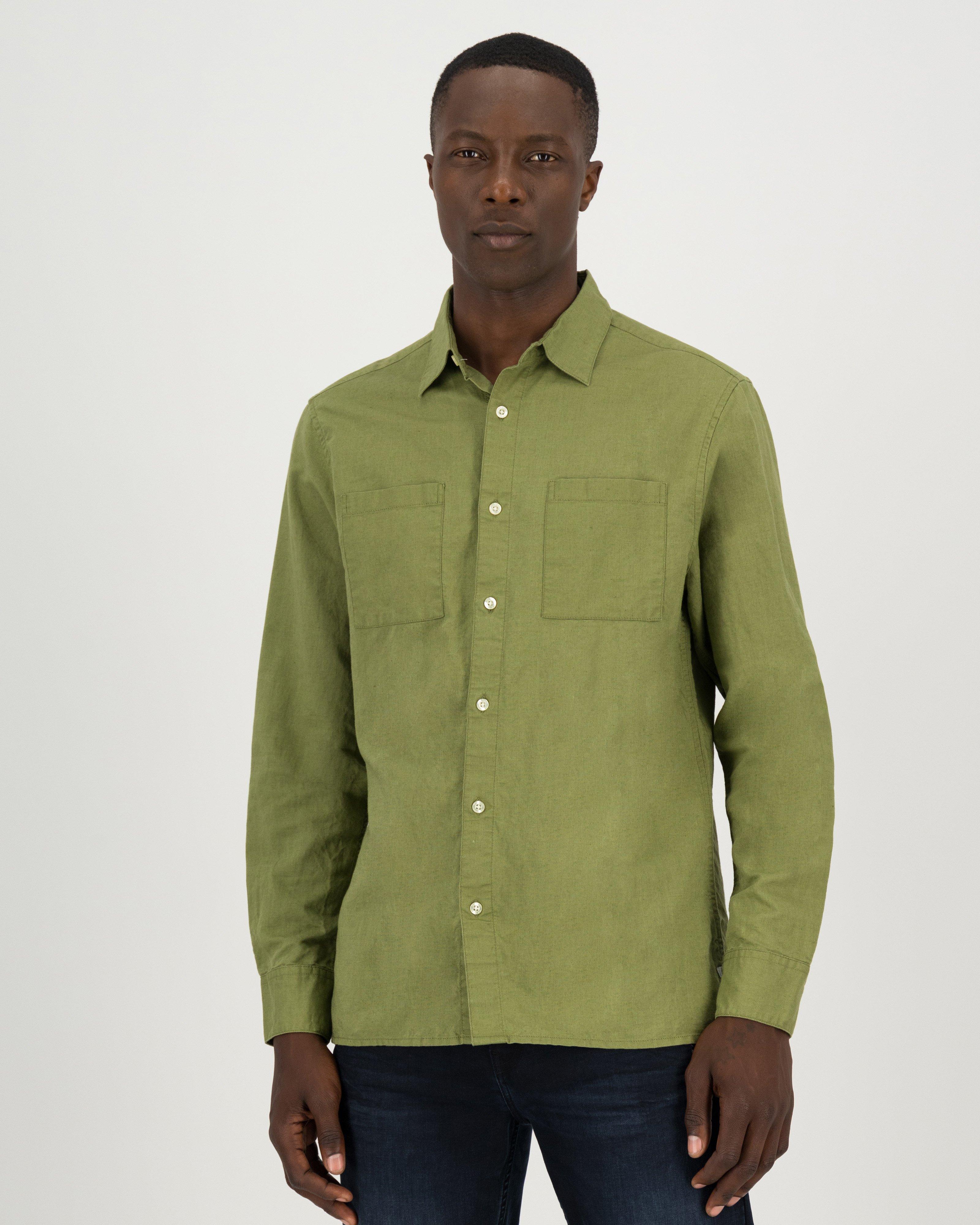 Old Khaki Men's Oscar Regular Fit Shirt -  Sage