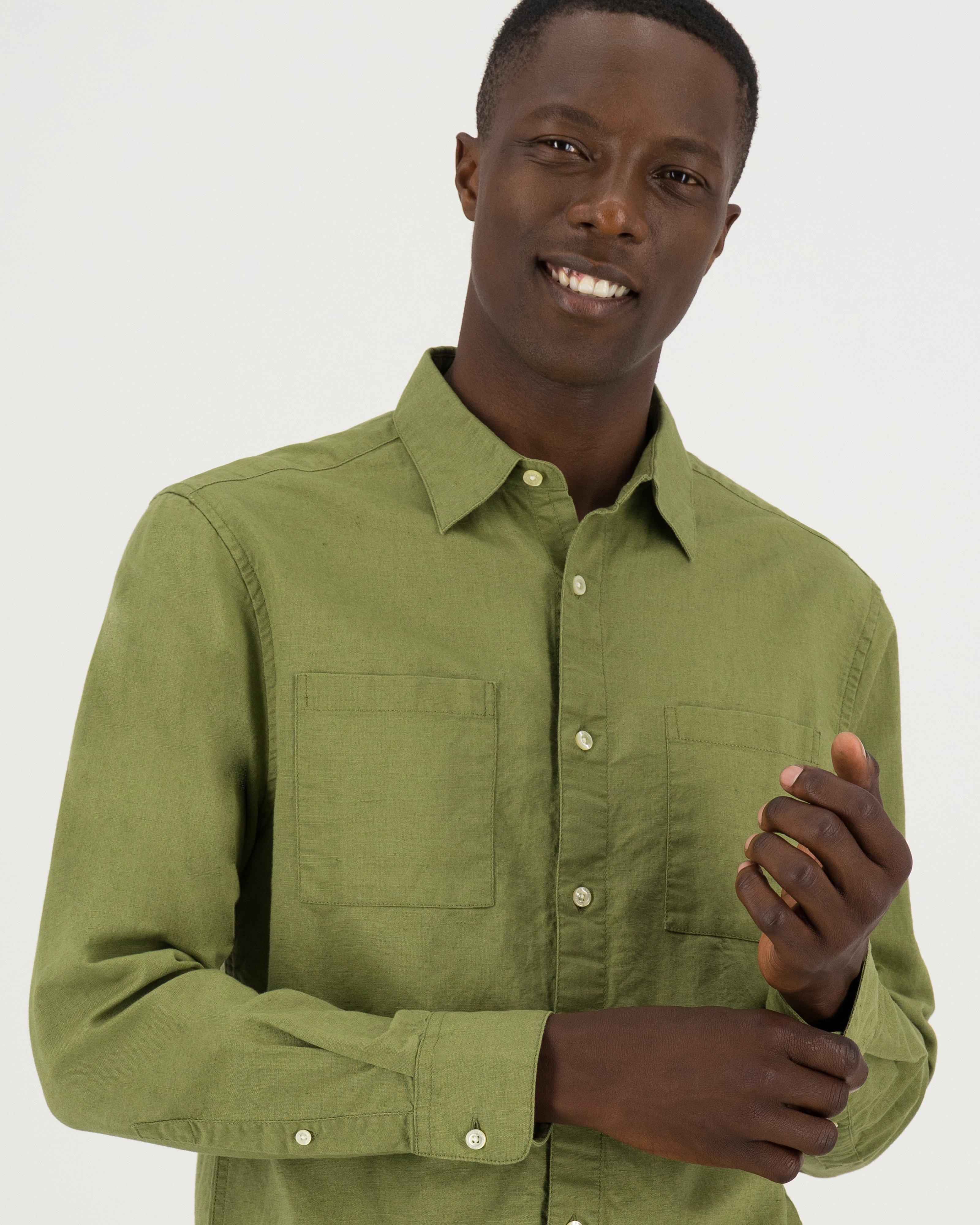 Old Khaki Men's Oscar Regular Fit Shirt -  Sage