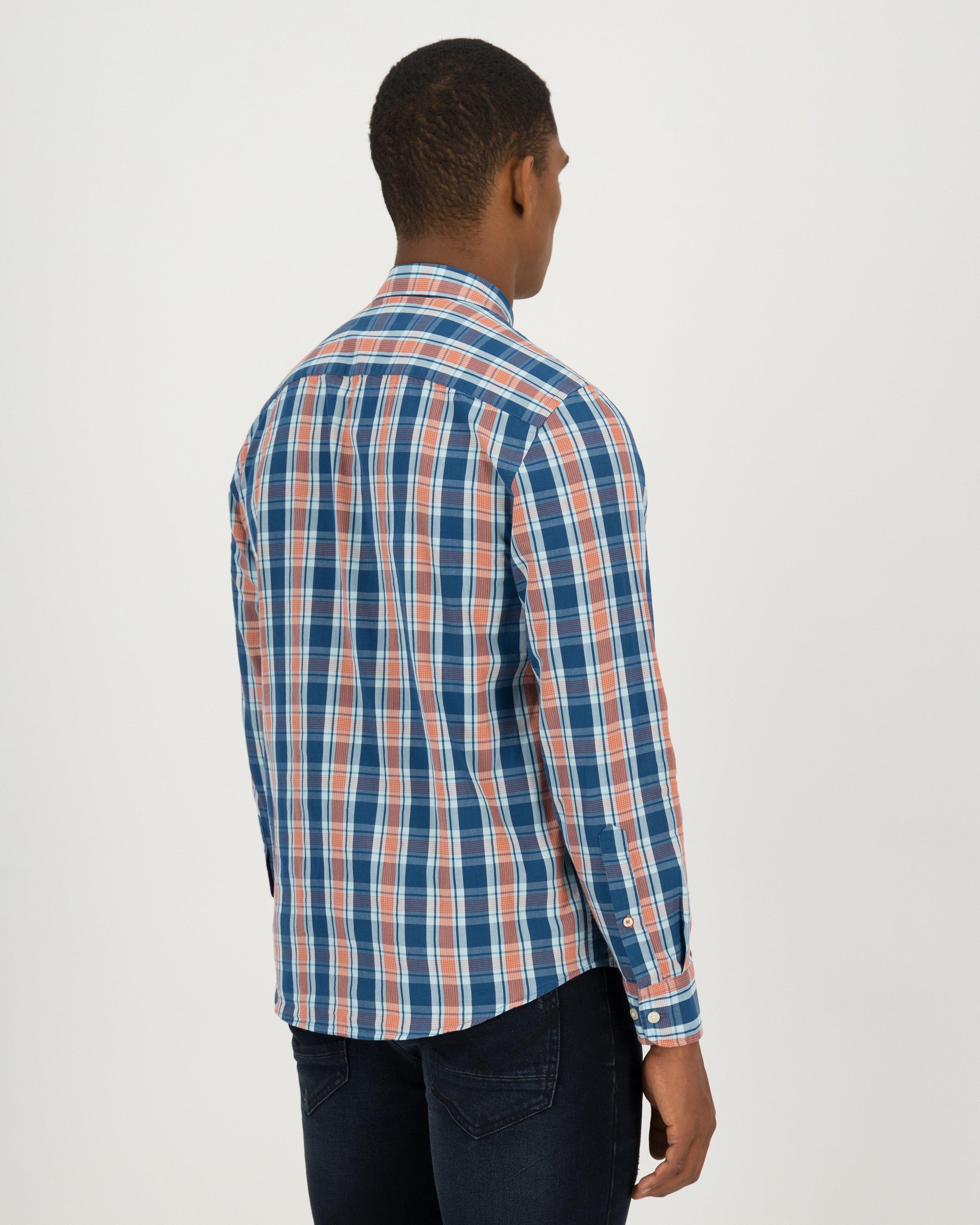 Men's Wesley Slim Fit Shirt -  Orange