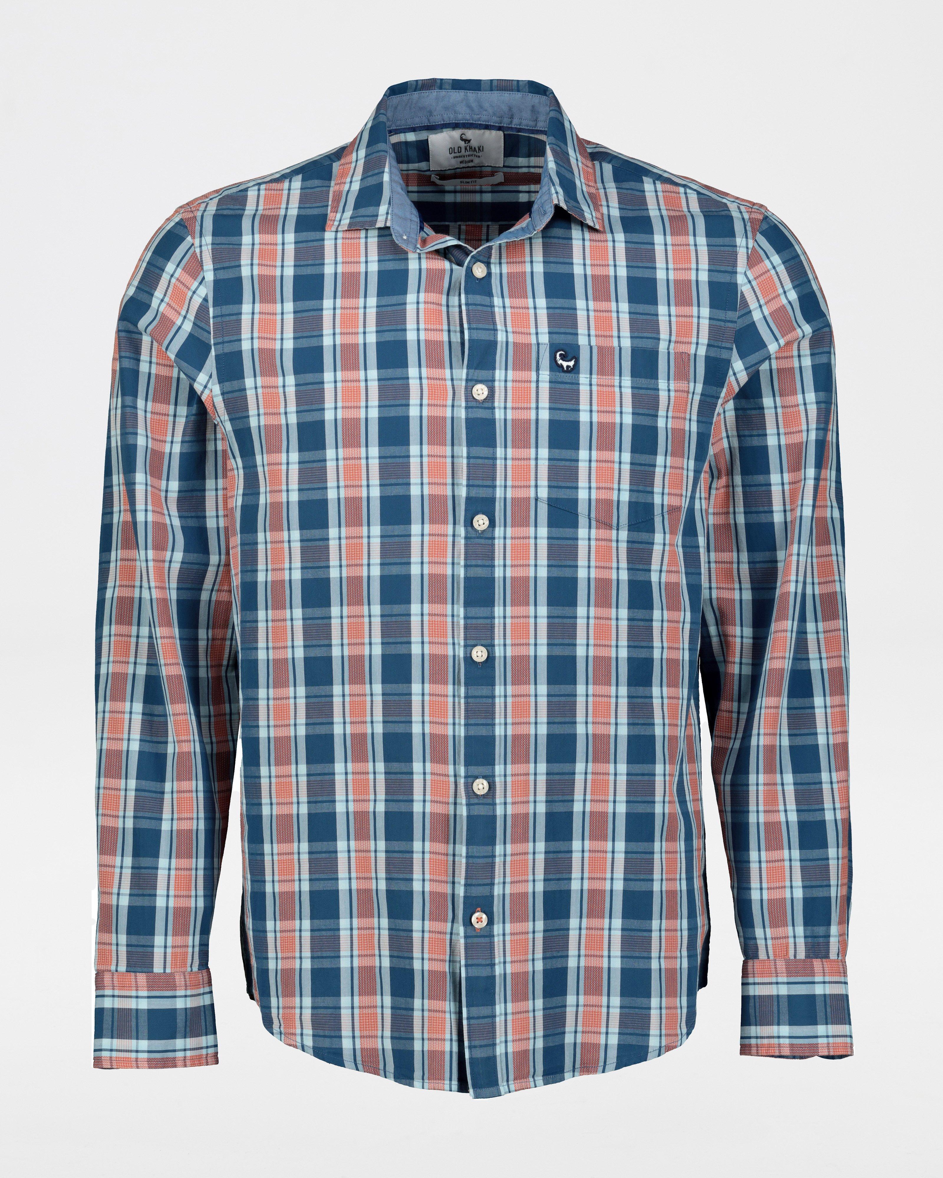 Men's Wesley Slim Fit Shirt -  Orange