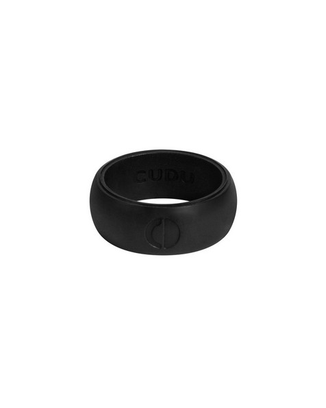 CUDU Silicone Classic Ring -  black