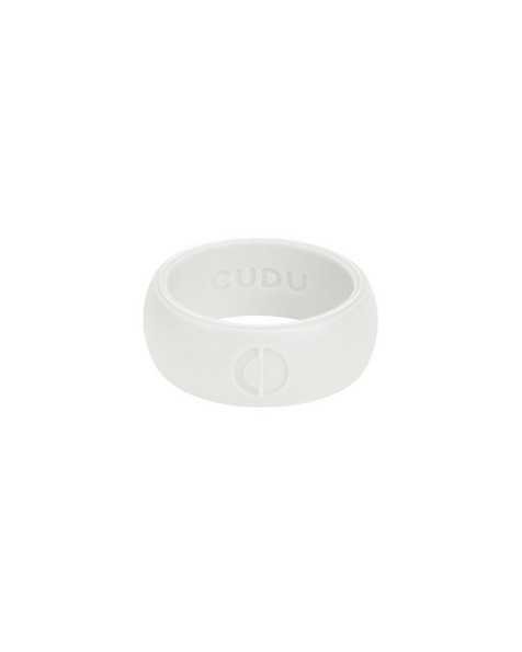 CUDU Silicone Classic Ring -  white