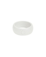 CUDU Silicone Classic Ring -  white