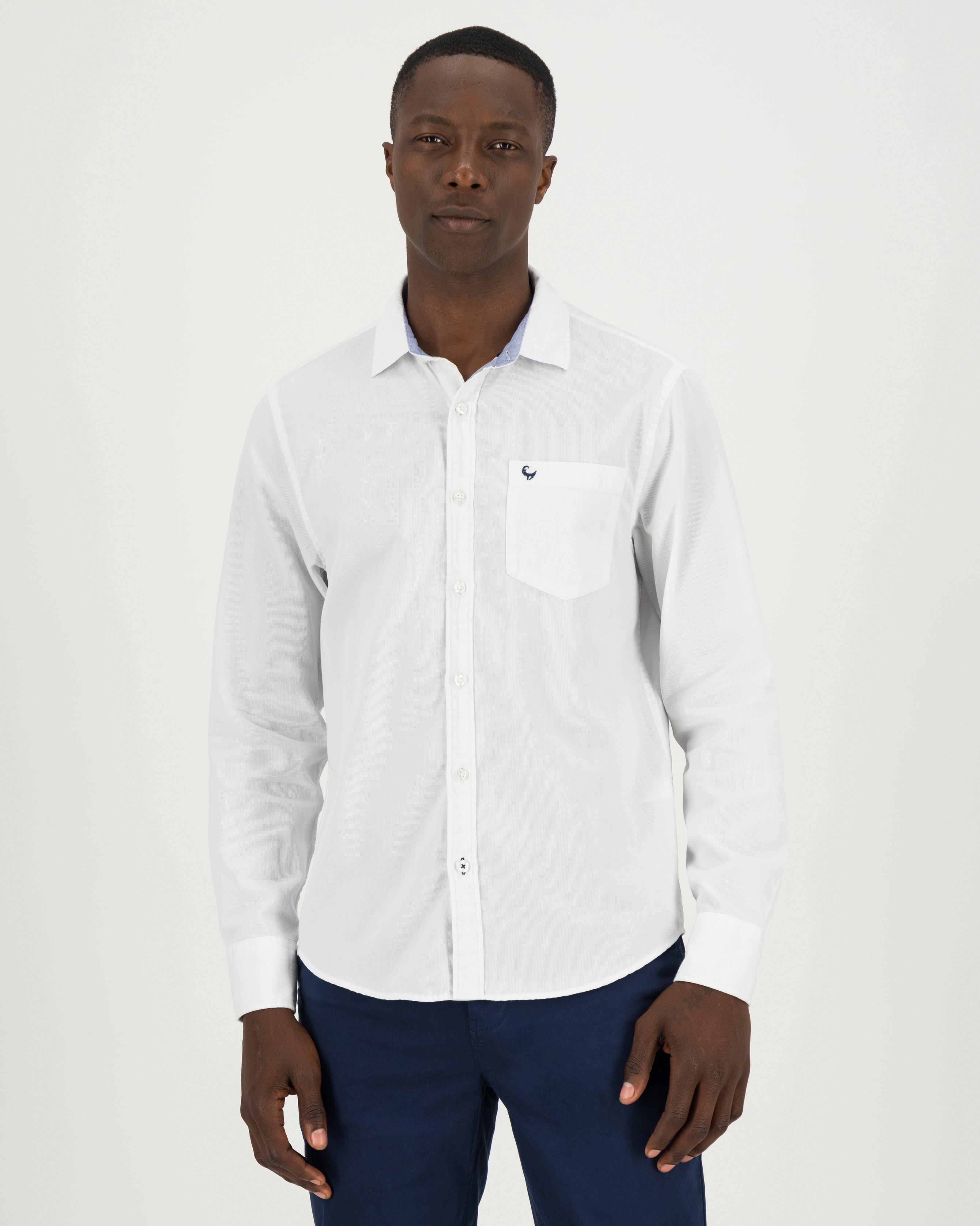 Men's Dean Slim Fit Shirt -  White