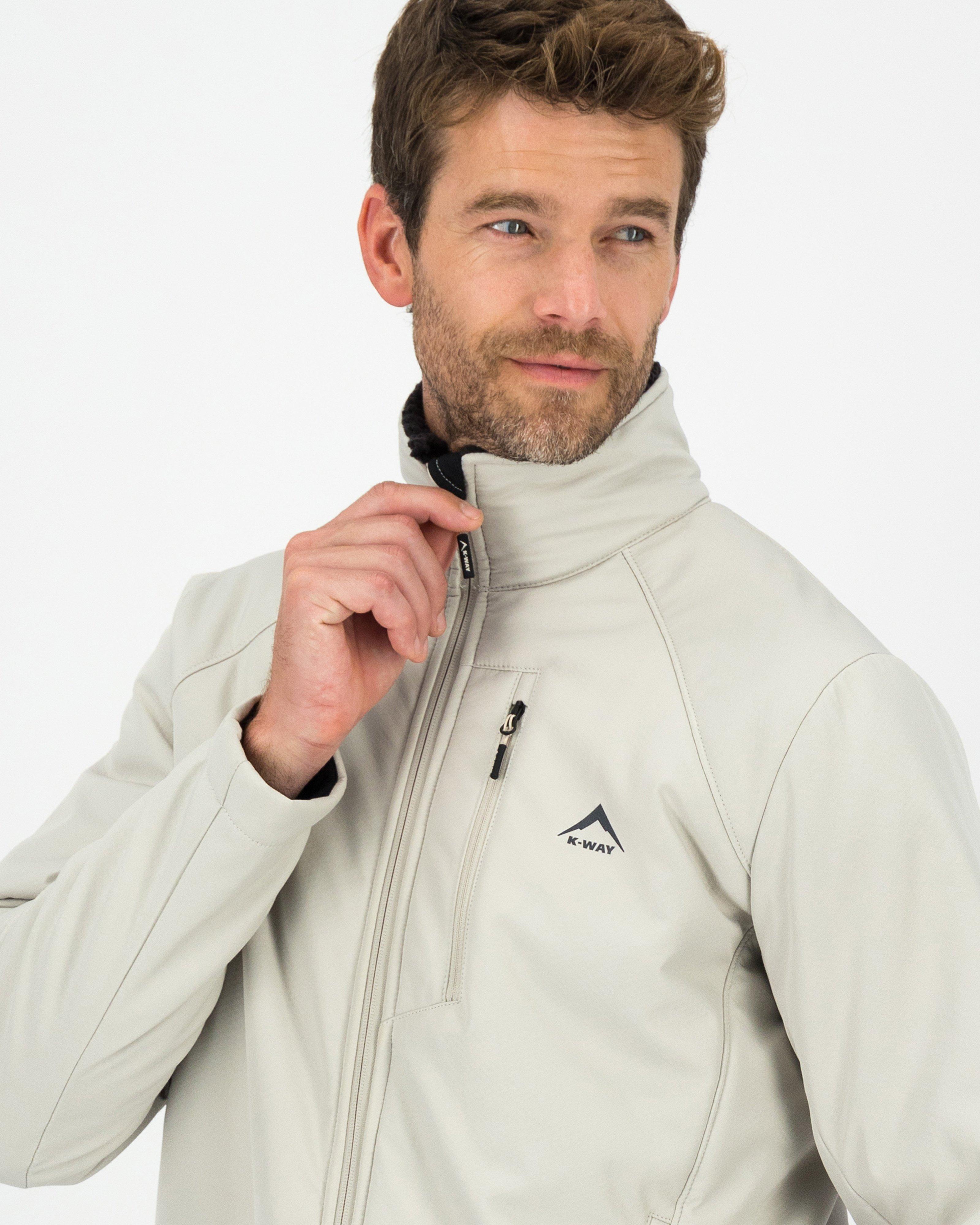 K-Way Men’s Flint Eco Softshell Jacket