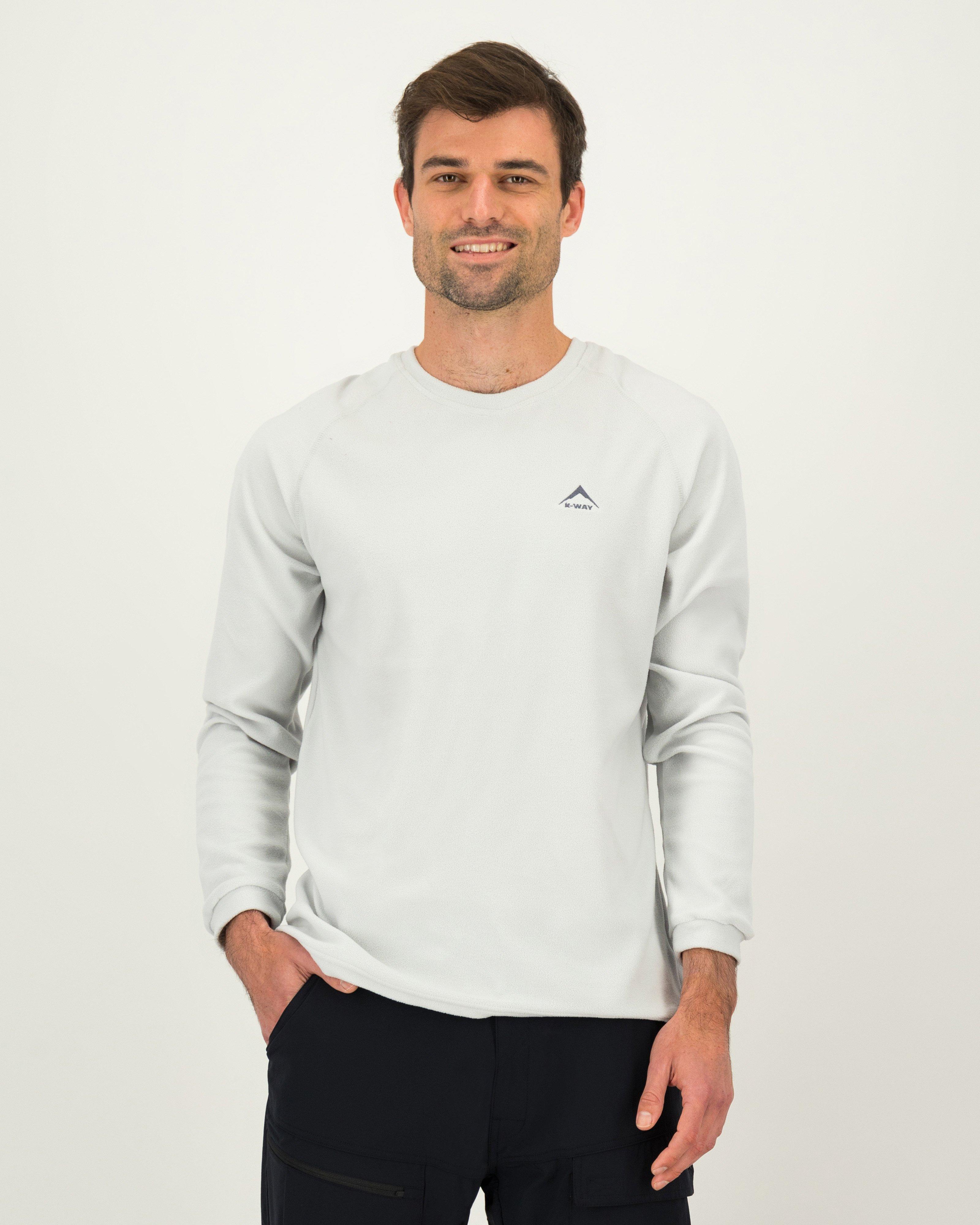 K-Way Men's Straus Eco Fleece Top -  Silver