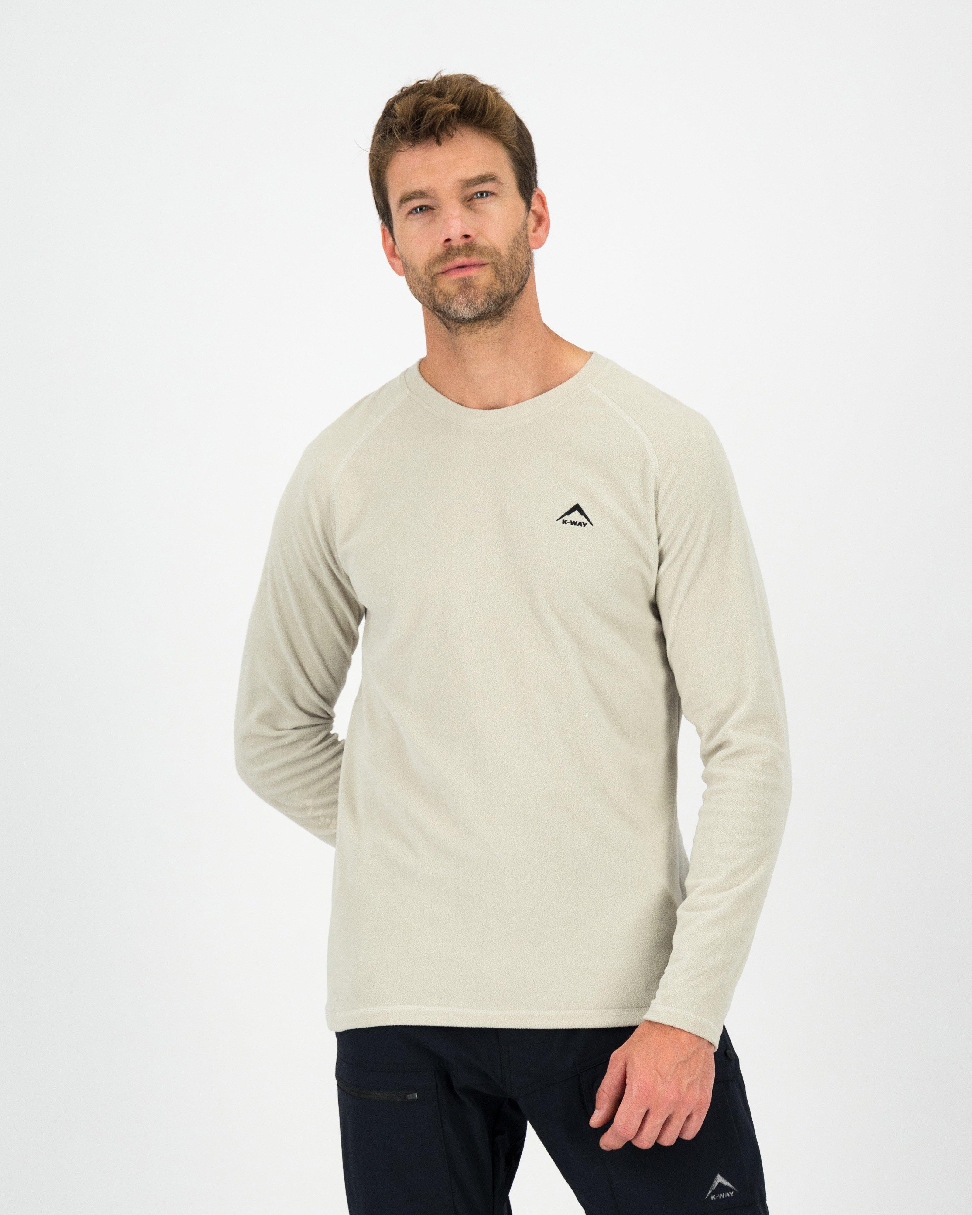 K-Way Men's Straus Eco Fleece Top -  Stone