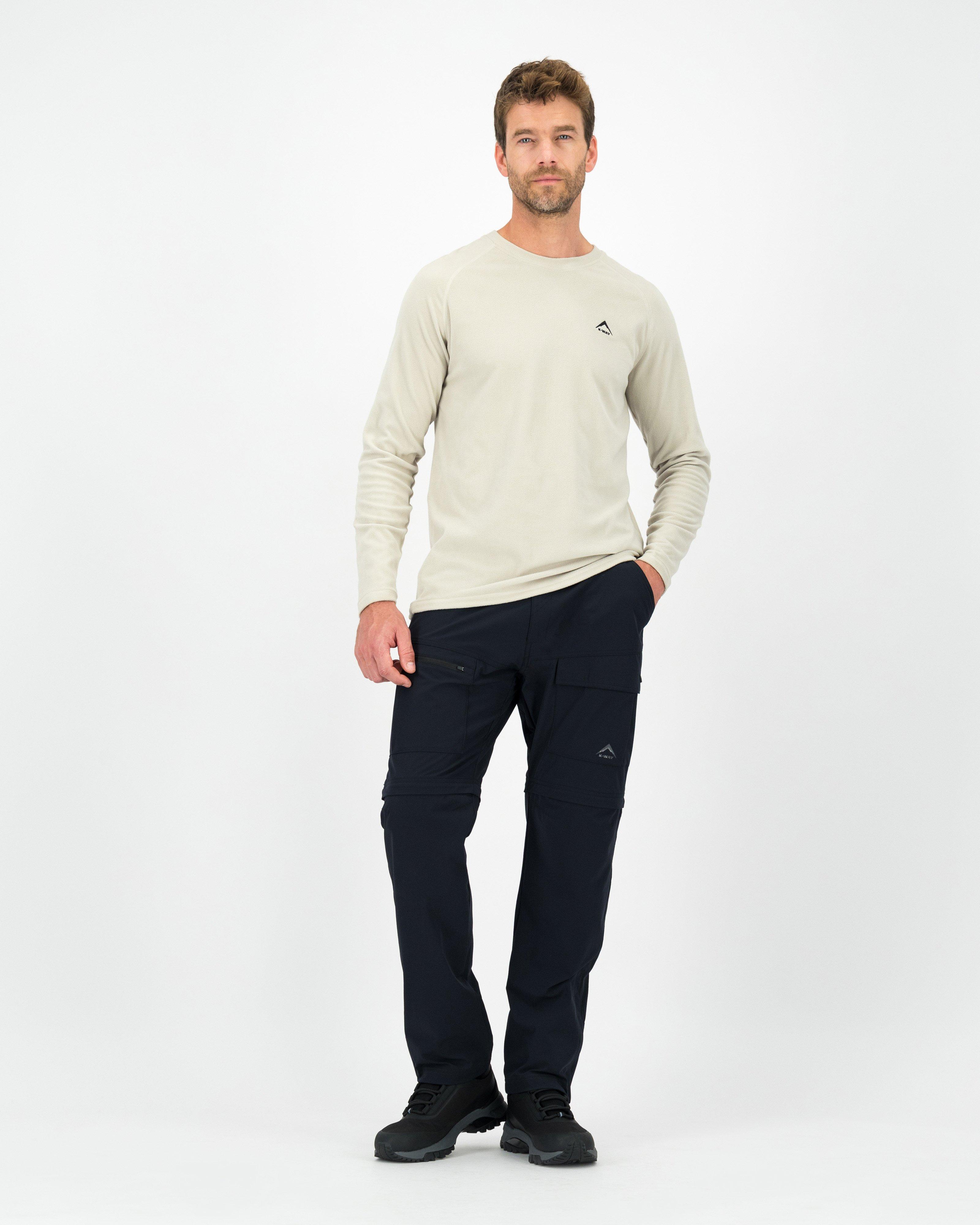 K-Way Men's Straus Eco Fleece Top -  Stone