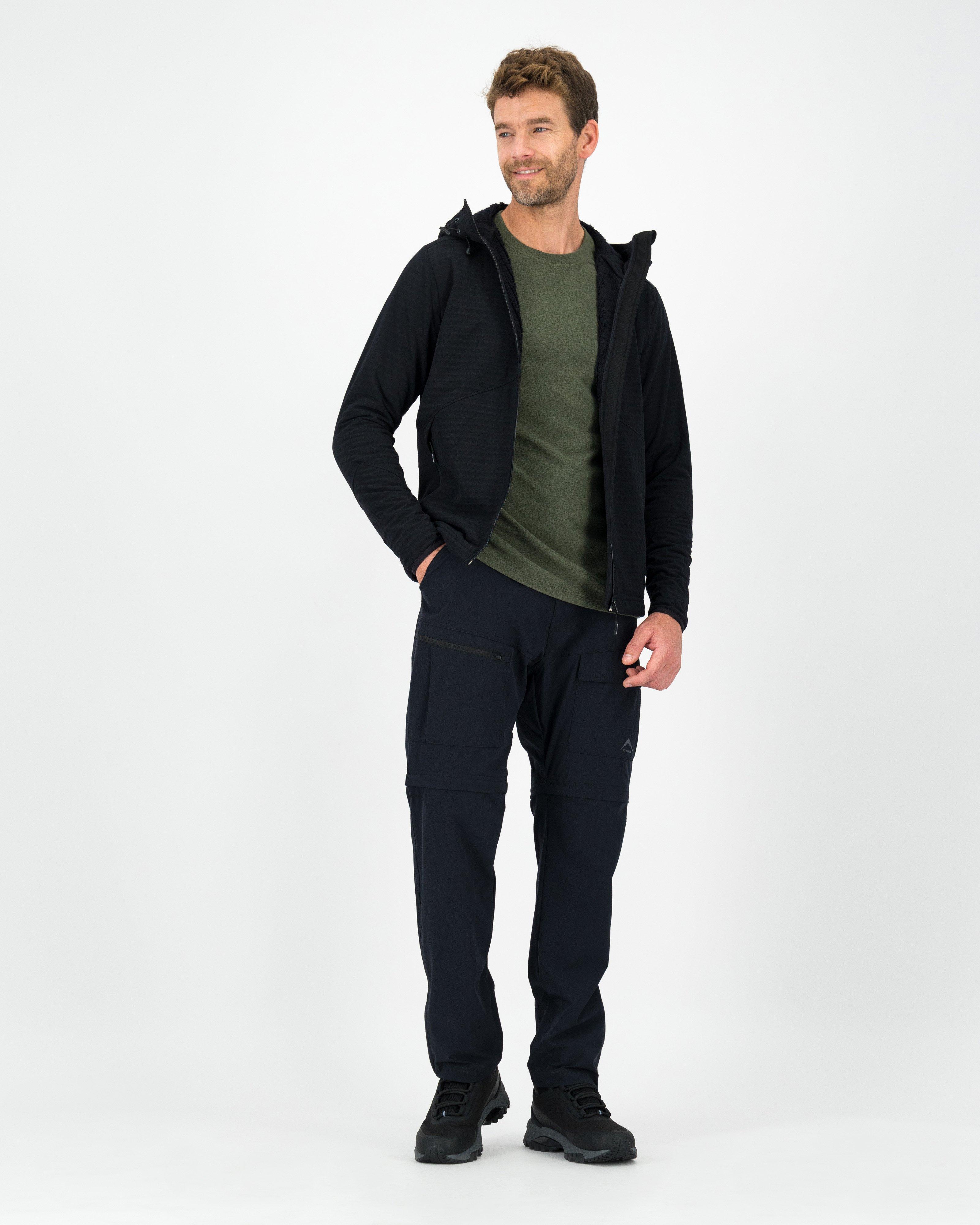 K-Way Men's Straus Eco Fleece Top -  Dark Olive