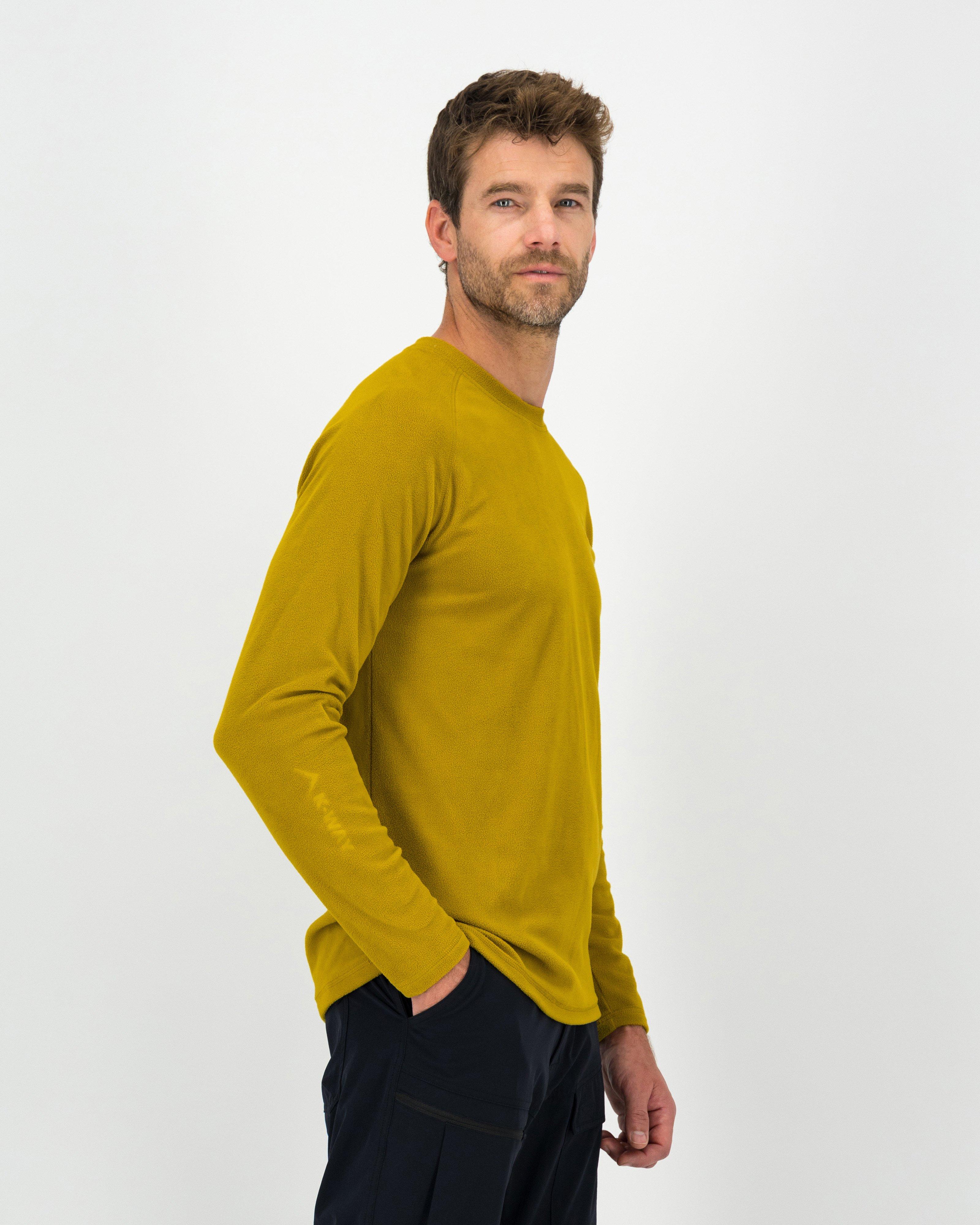 K-Way Men's Straus Eco Fleece Top -  Egg Yellow