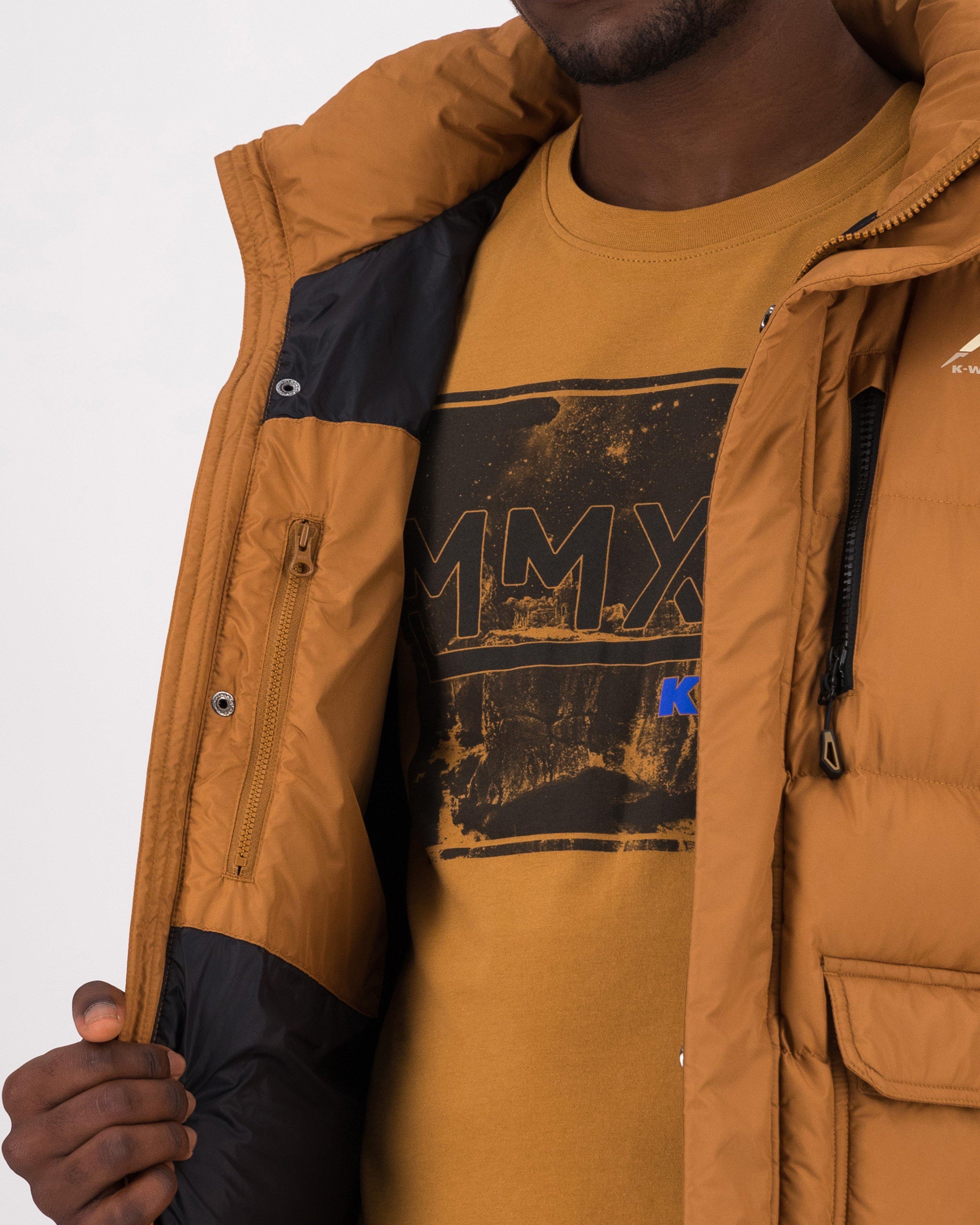 K-Way MMXXI Axel Longline Jacket -  Copper