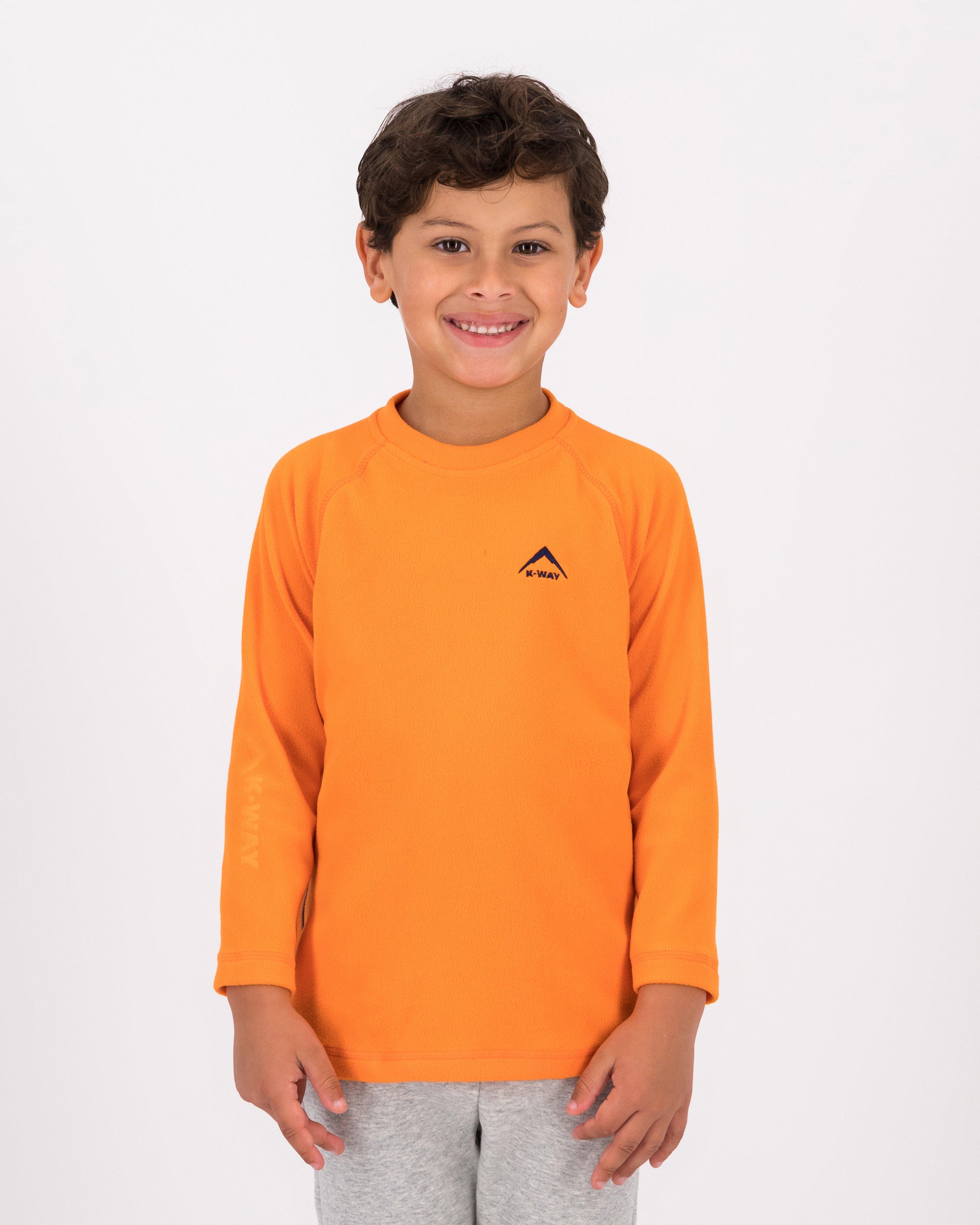 K-Way Kids Boys' Hawk Eco Fleece Top -  Orange
