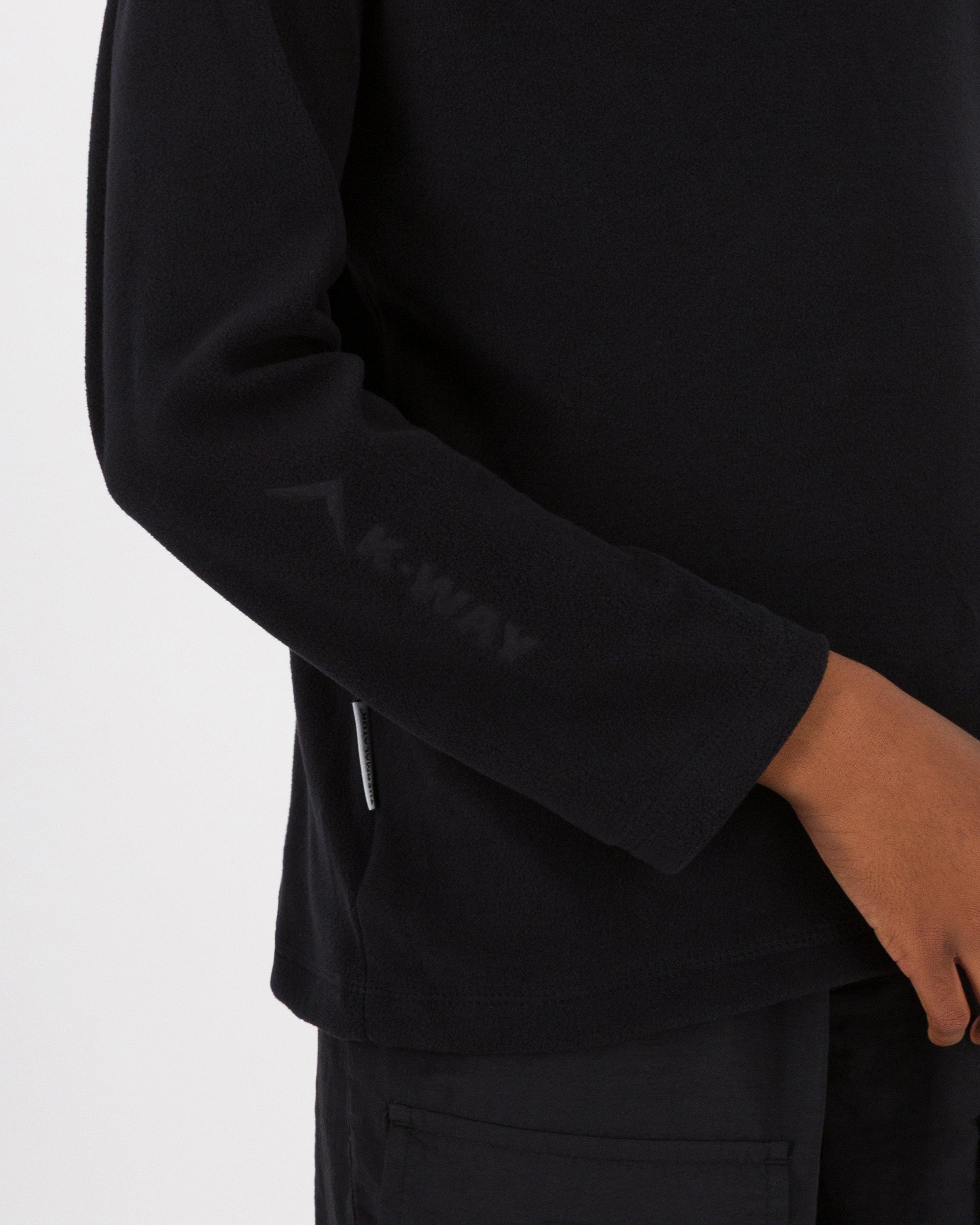 K-Way Youth Eco Hawk Fleece Top -  Black