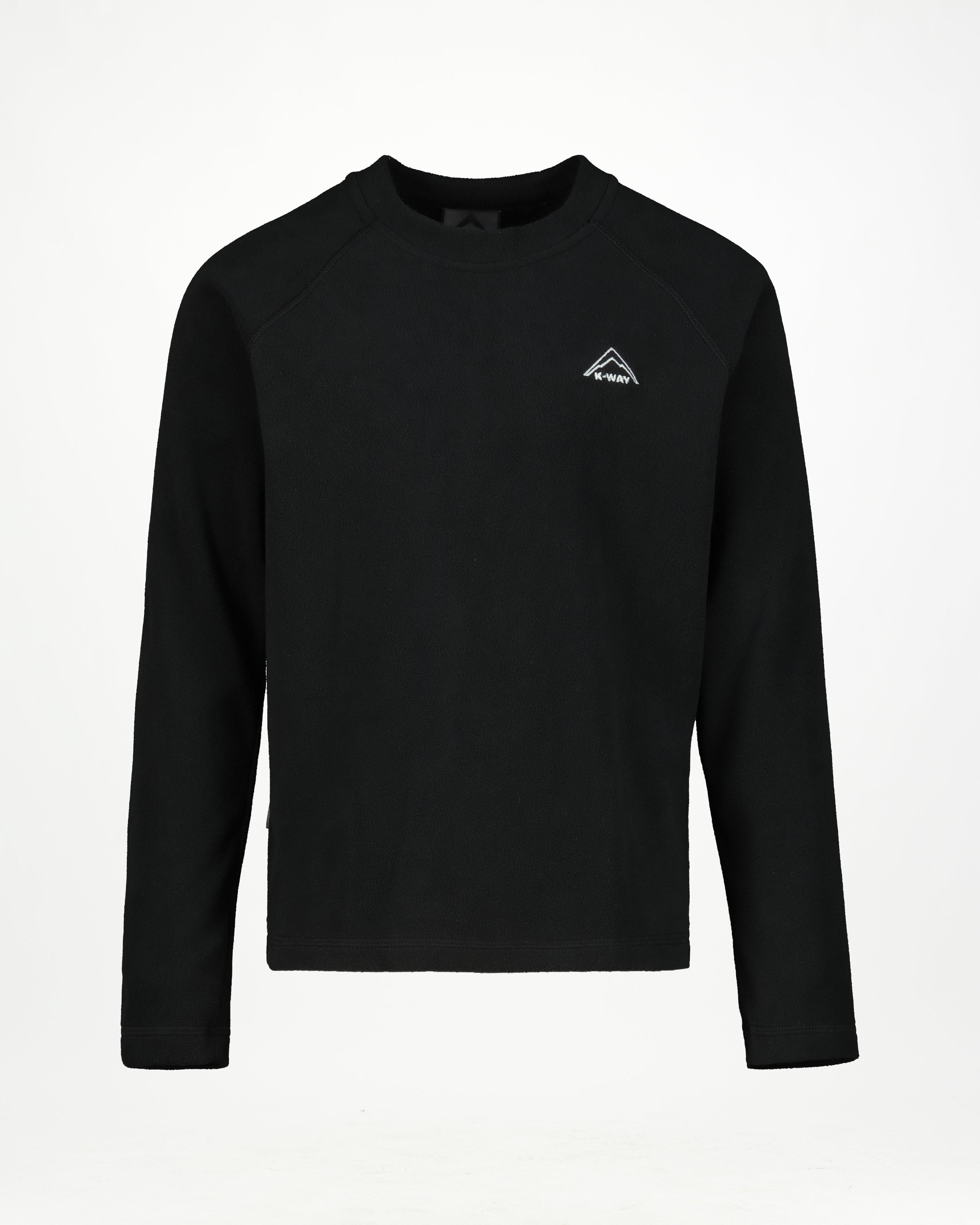 K-Way Youth Eco Hawk Fleece Top -  Black