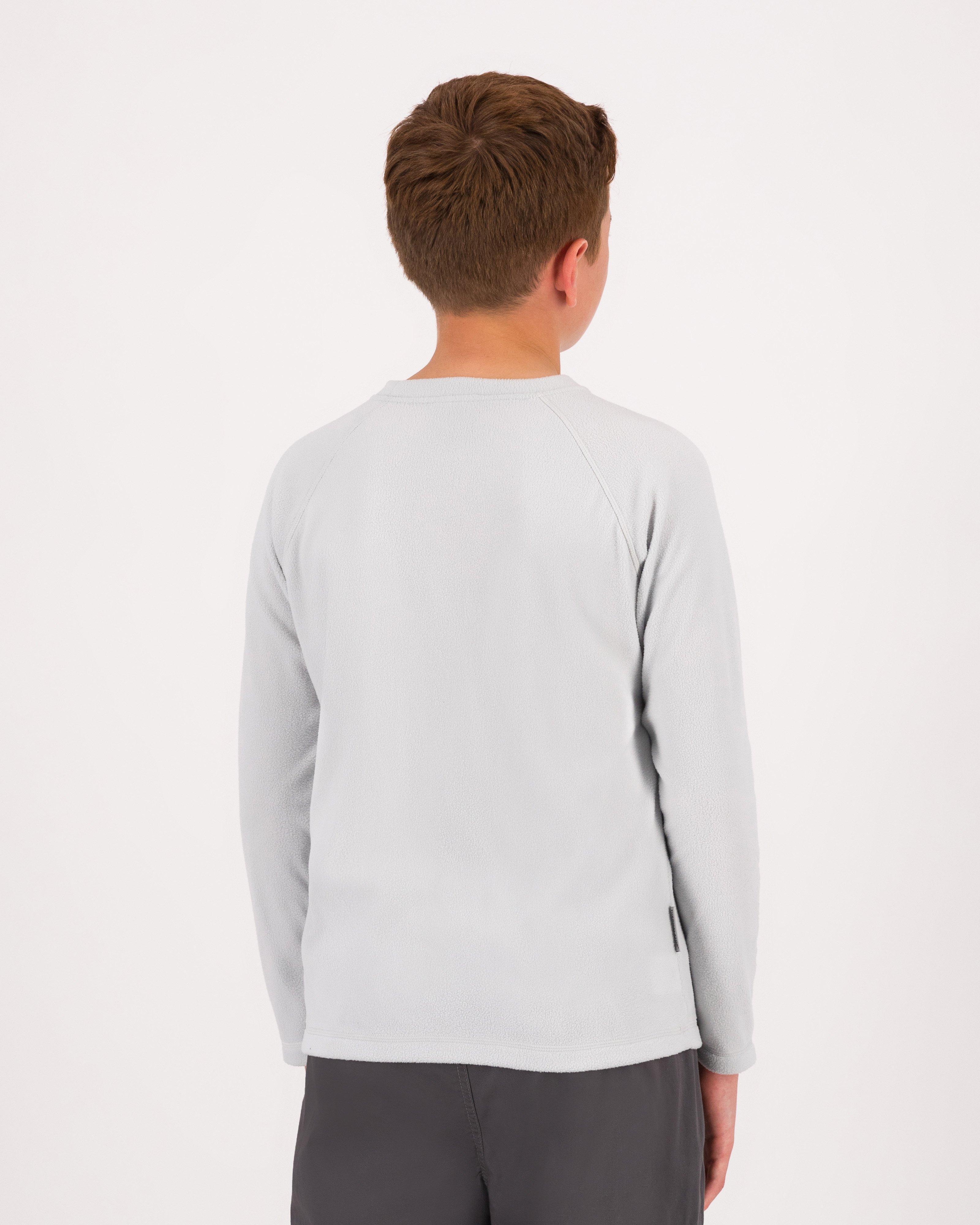 K-Way Youth Hawk Eco Fleece Boys -  Silver