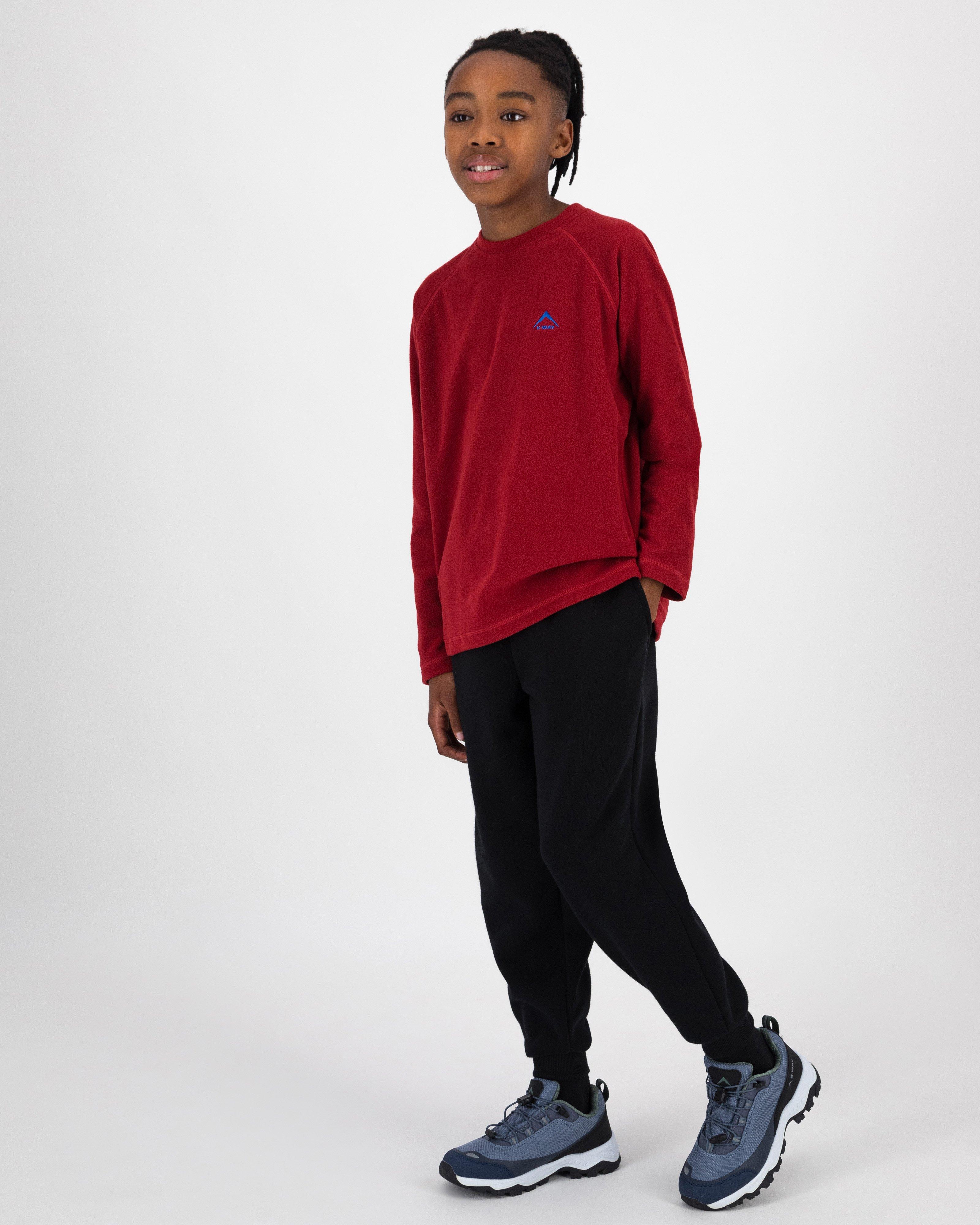 K-Way Youth Hawk Eco Fleece Boys -  Red