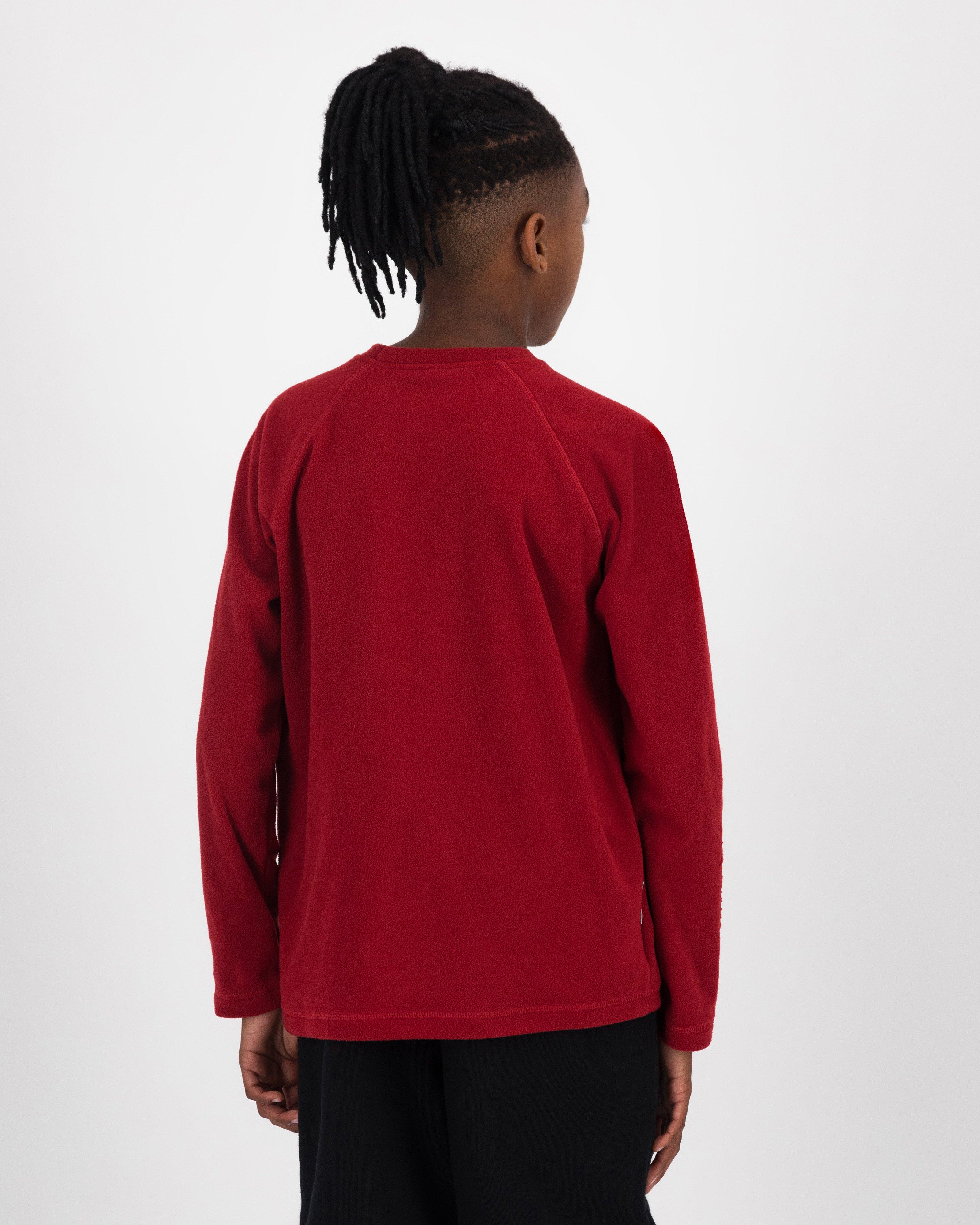 K-Way Youth Hawk Eco Fleece Boys -  Red