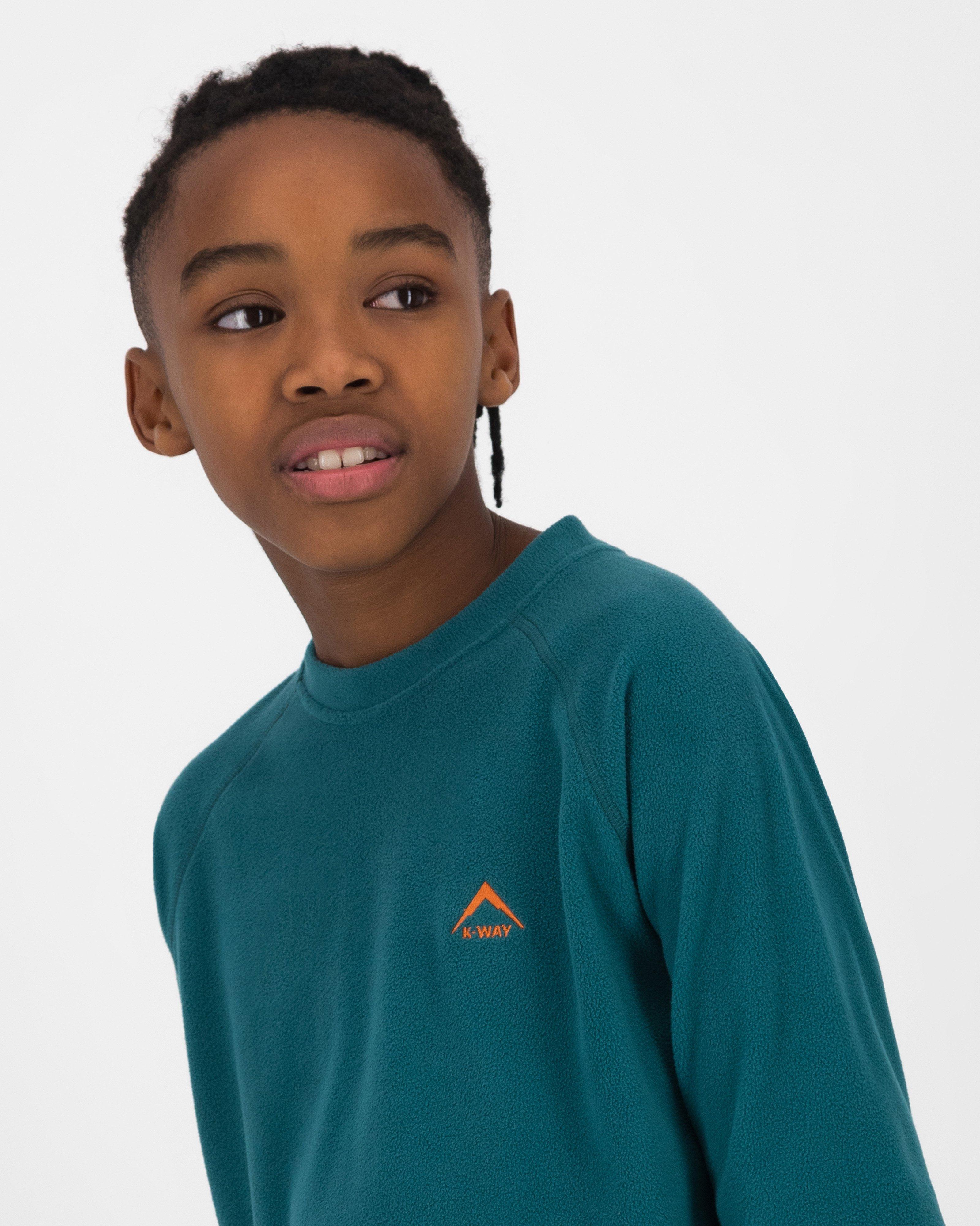 K-Way Youth Hawk Eco Fleece Boys -  Green