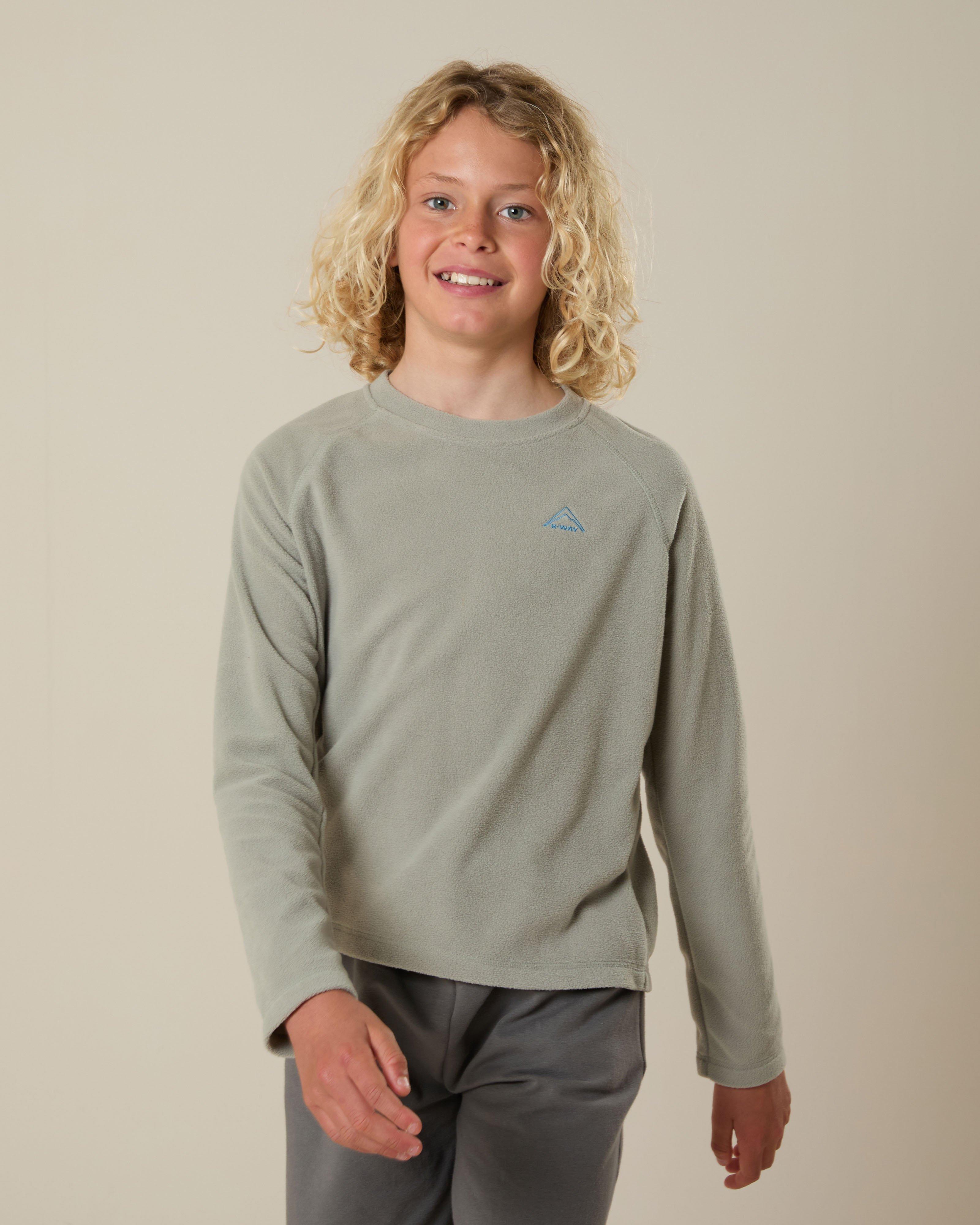 K-Way Youth Eco Hawk Fleece Top -  Sage