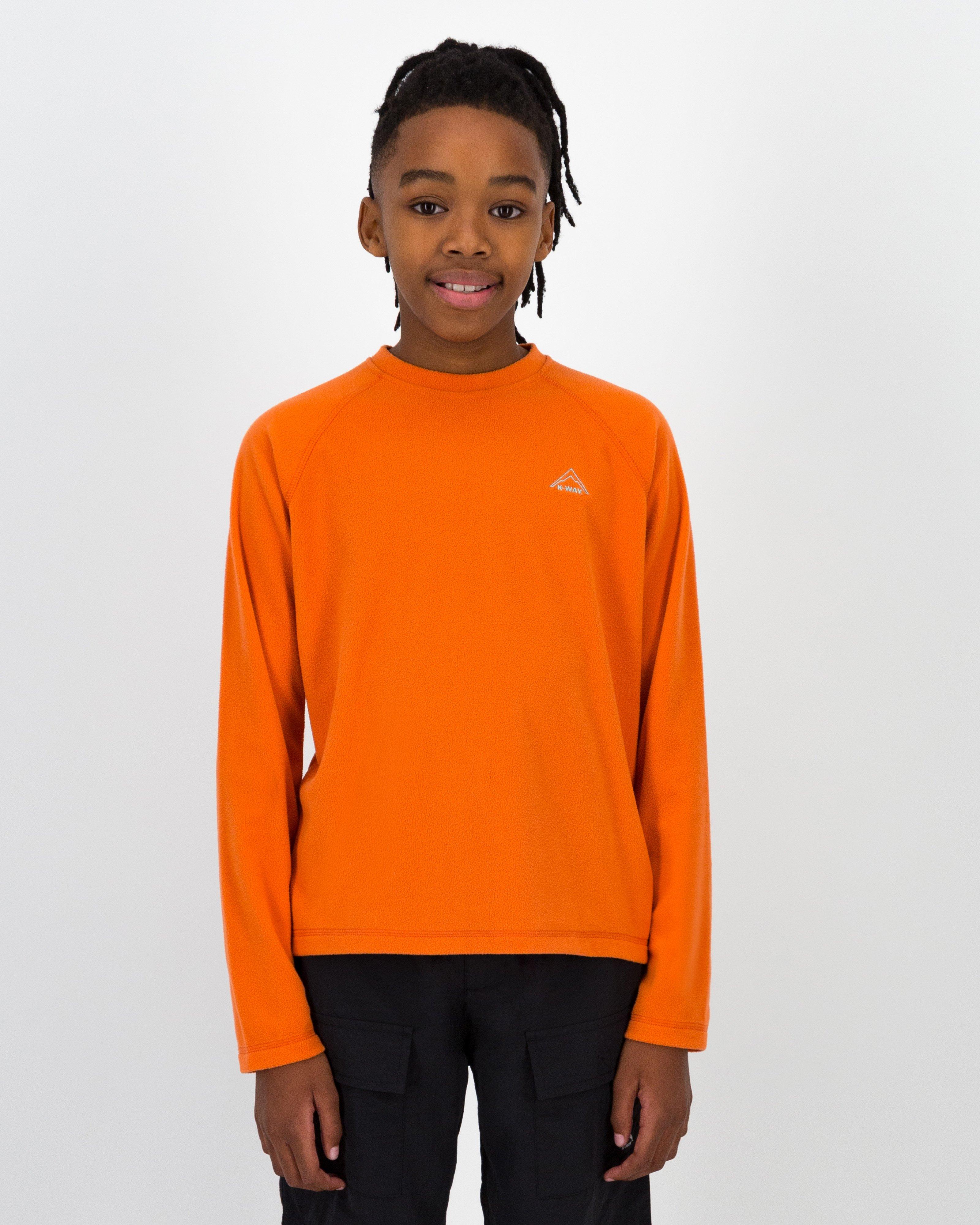 K-Way Youth Eco Hawk Fleece Top -  Rust
