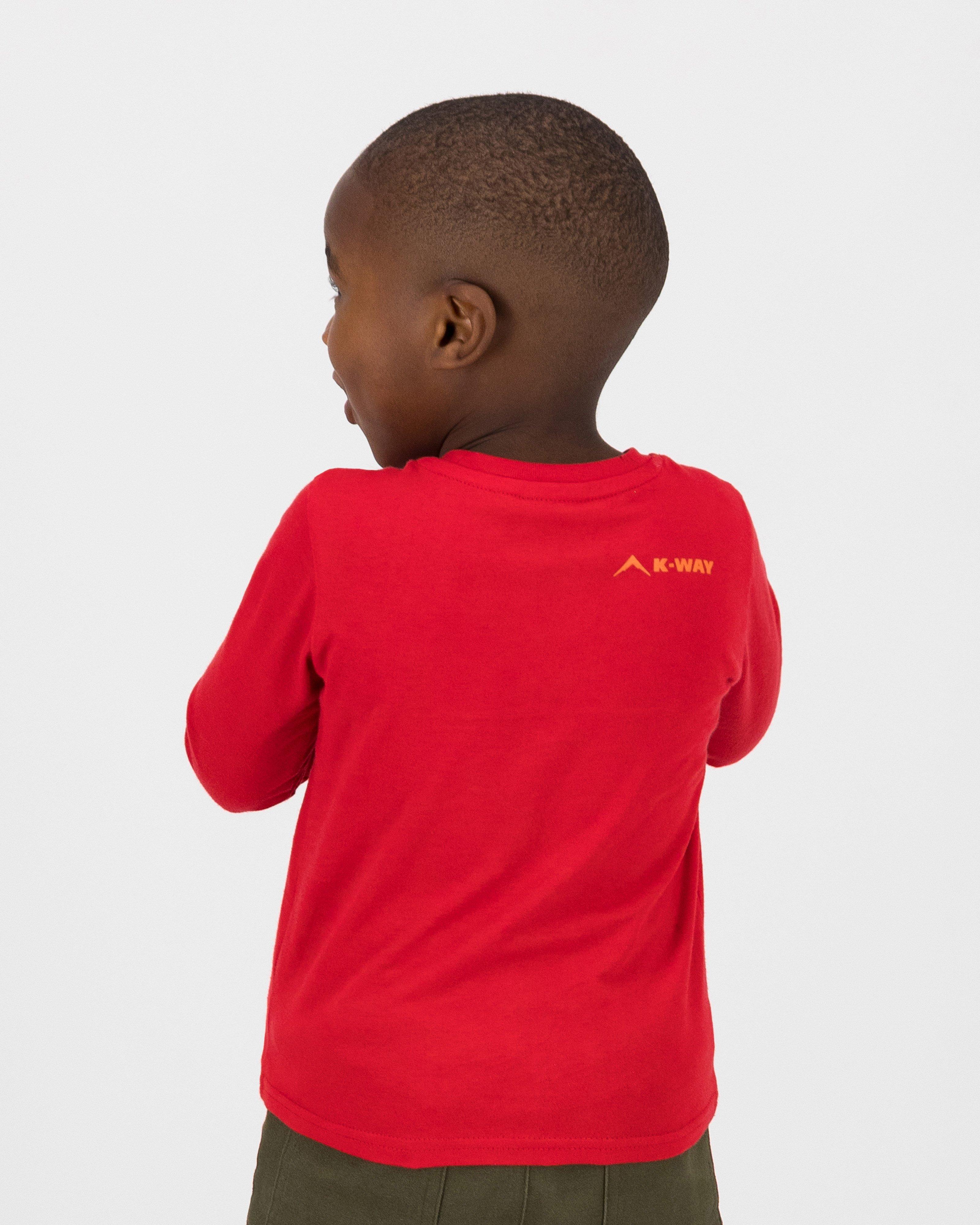 K-Way Kids Graphic T-shirt -  Red