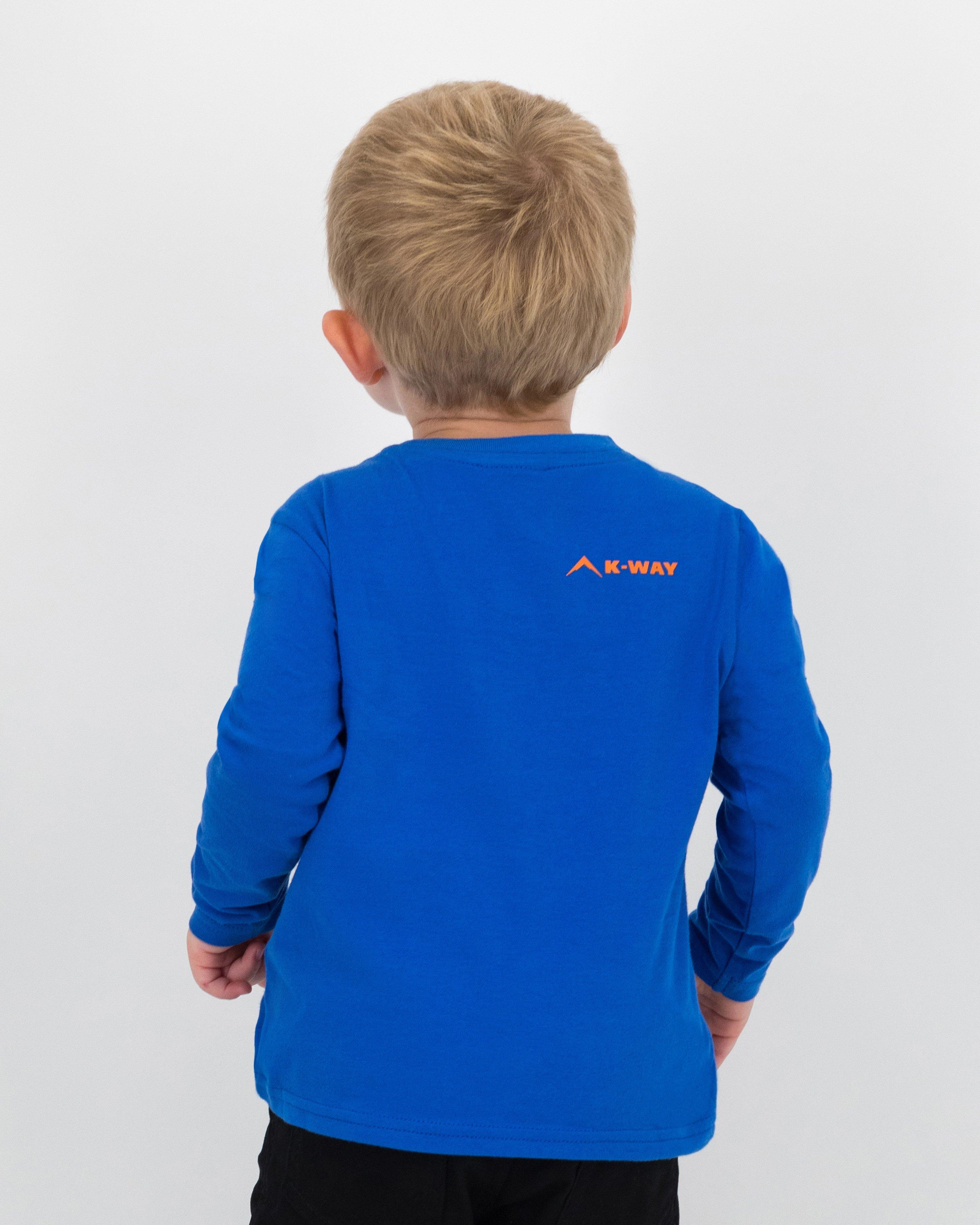 K-Way Kids Graphic T-shirt -  Blue