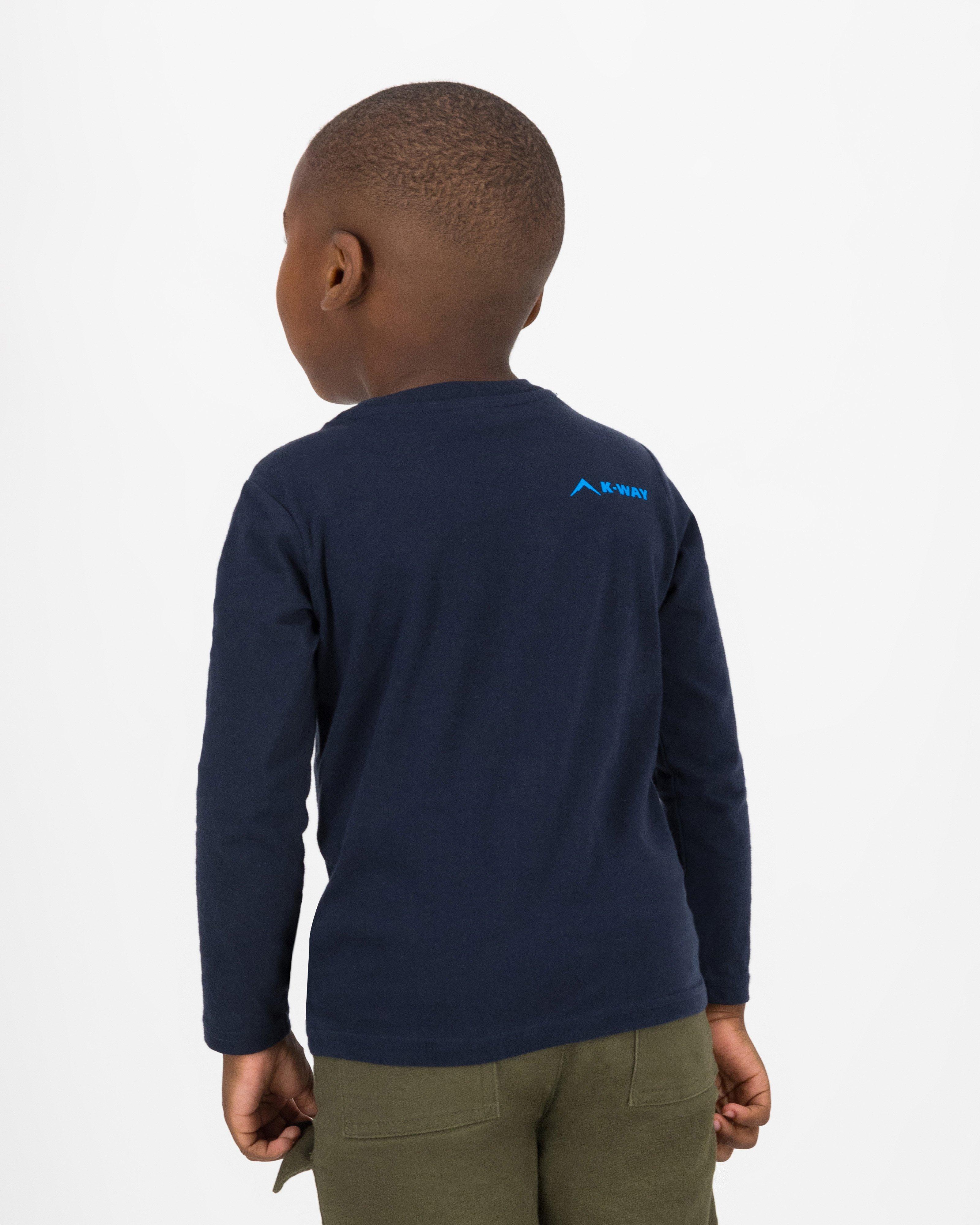 K-Way Kids Graphic T-shirt -  Indigo