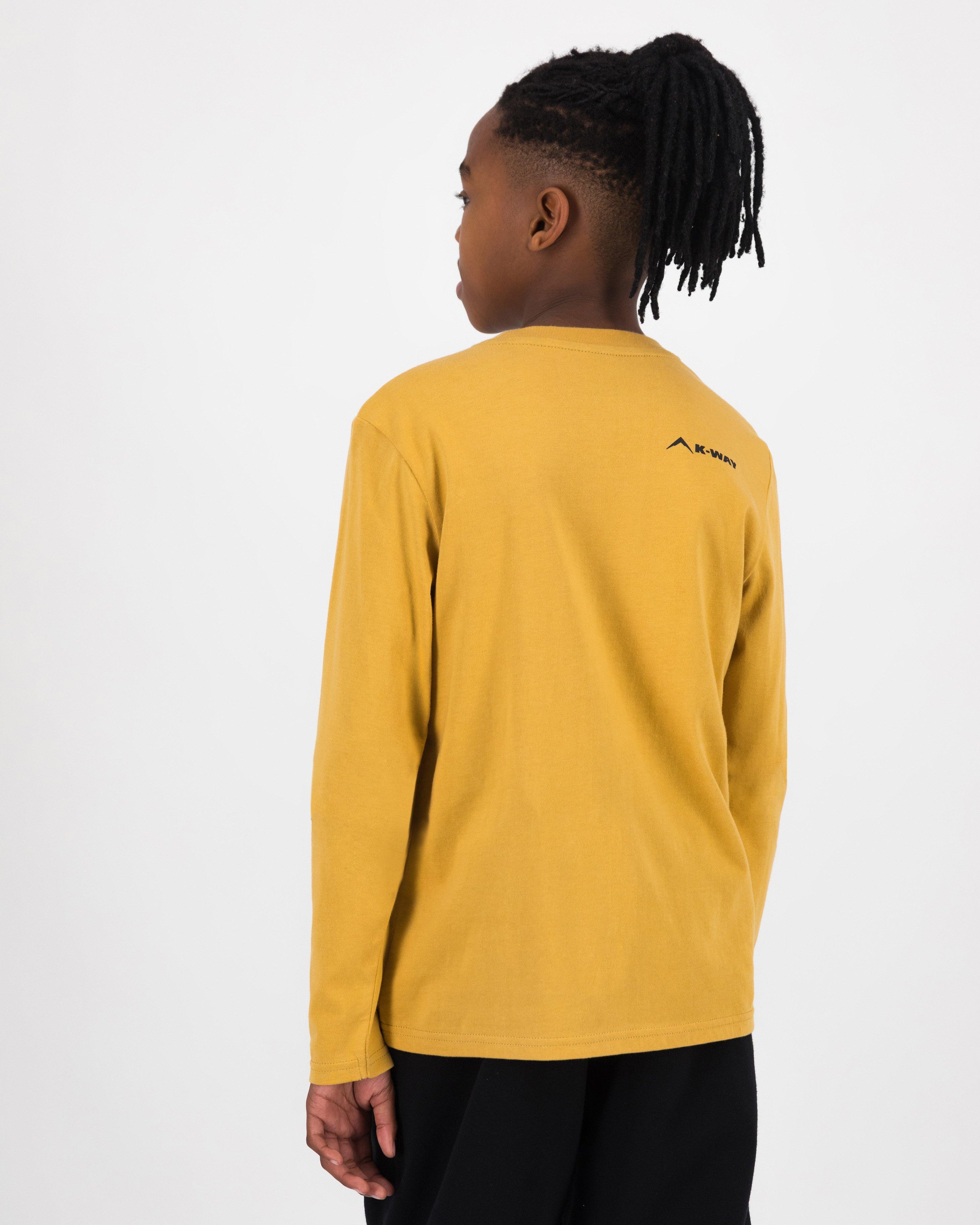 K-Way Youth Graphic T-shirt -  Mustard