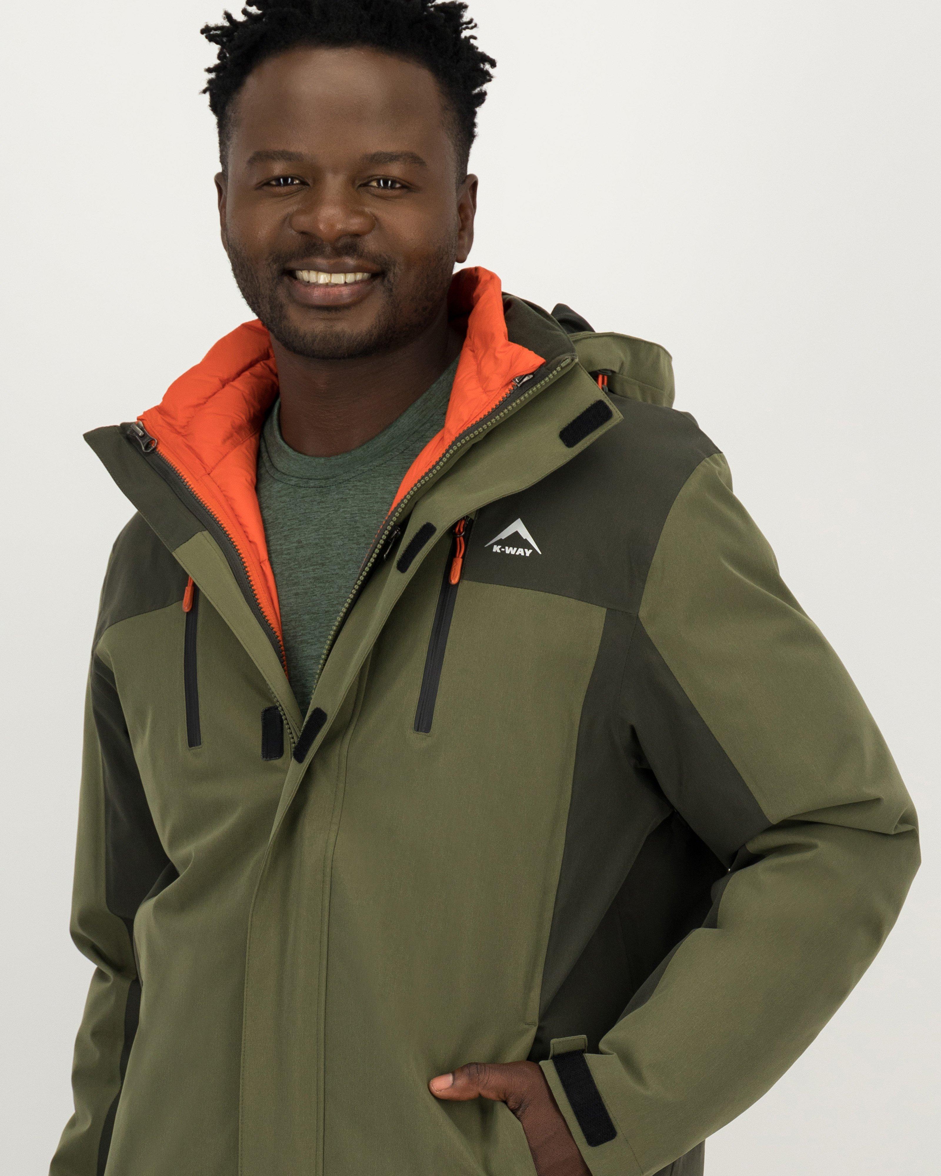 K-Way Men's Hudson 3-in-1 Jacket | Cape Union Mart