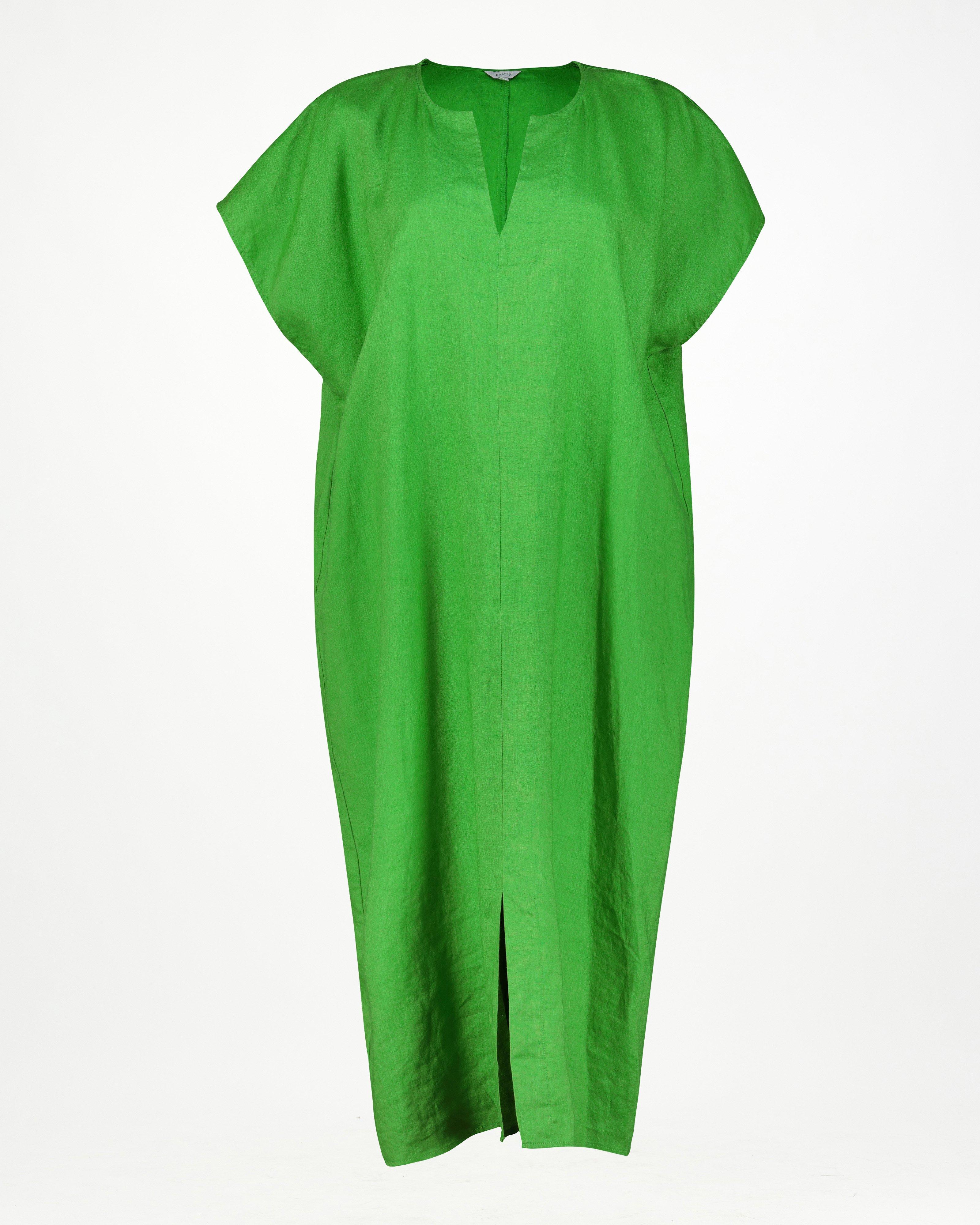 Edith Long Kaftan -  Green